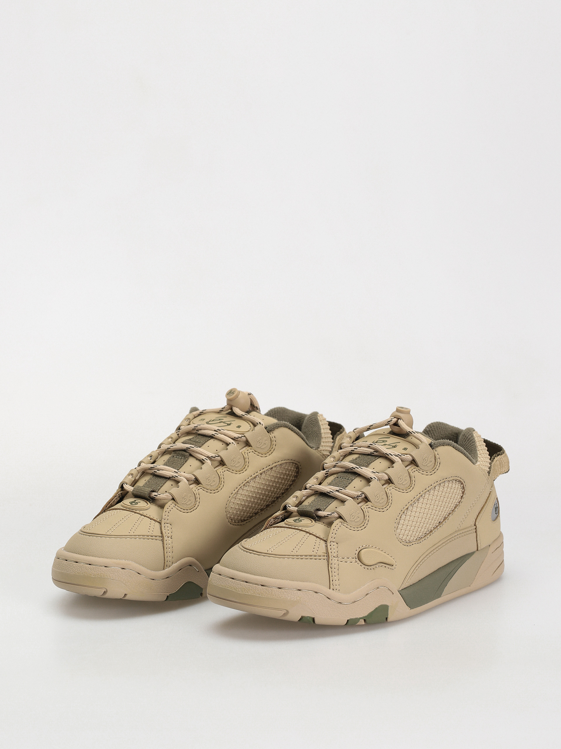 eS Muska Shoes (tan/green)