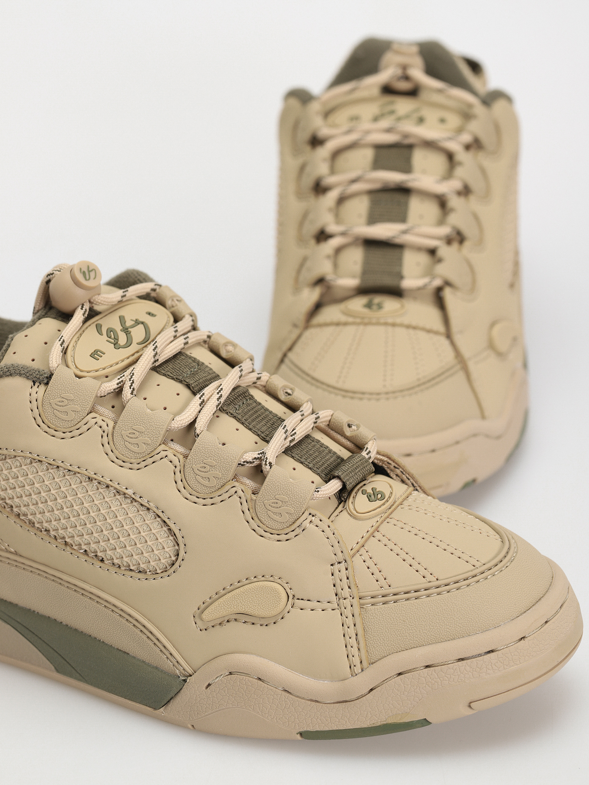 eS Muska Shoes (tan/green)