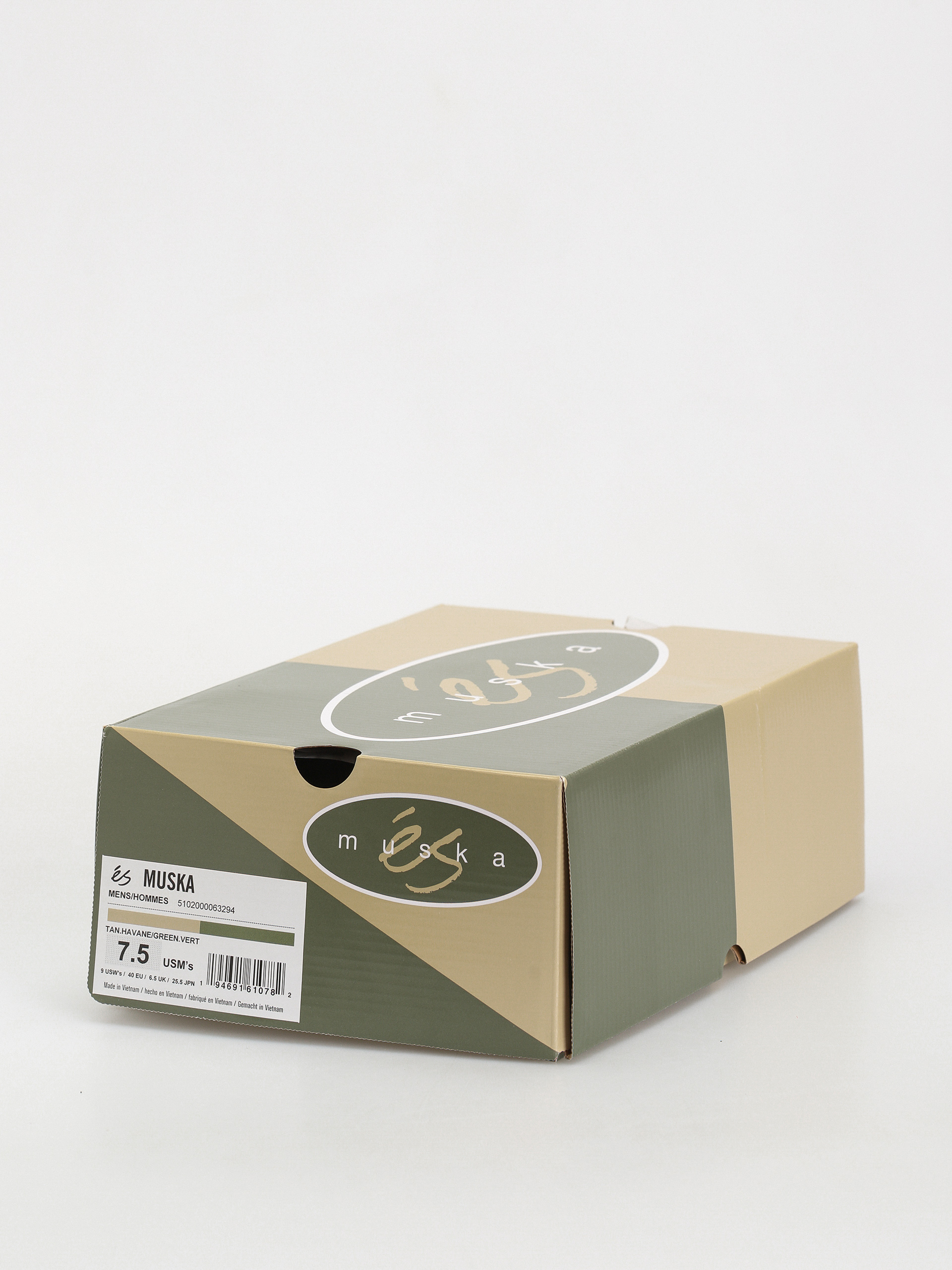 eS Muska Shoes (tan/green)