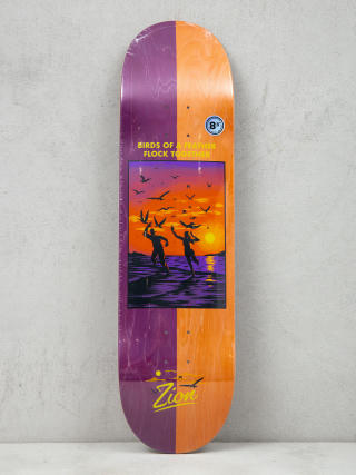 Real Zion Brightside Deck (purple/orange)