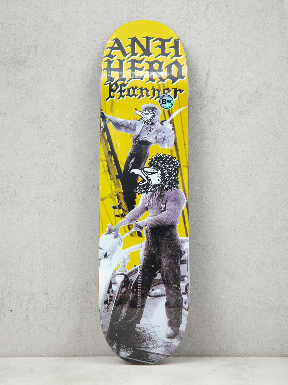 Antihero Pfanner Wild Unkwn Deck (yellow)