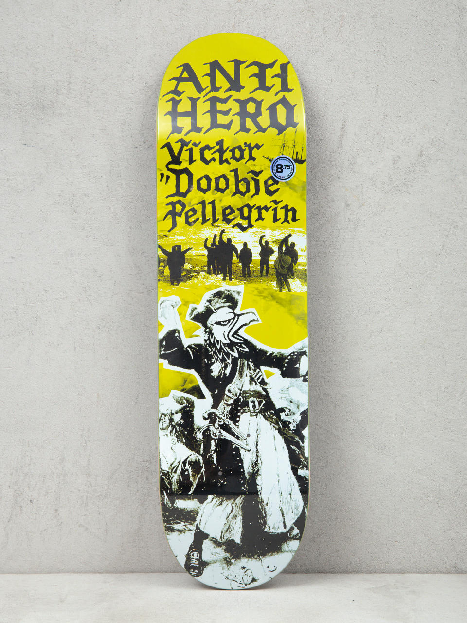 Antihero Doobie Wild Unkwn Deck (yellow)