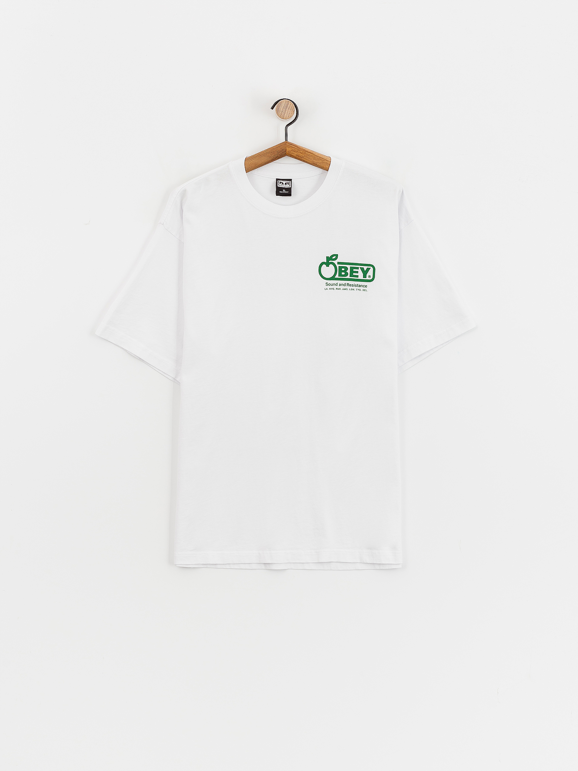 OBEY T-Shirt Sound & Resistance (white)
