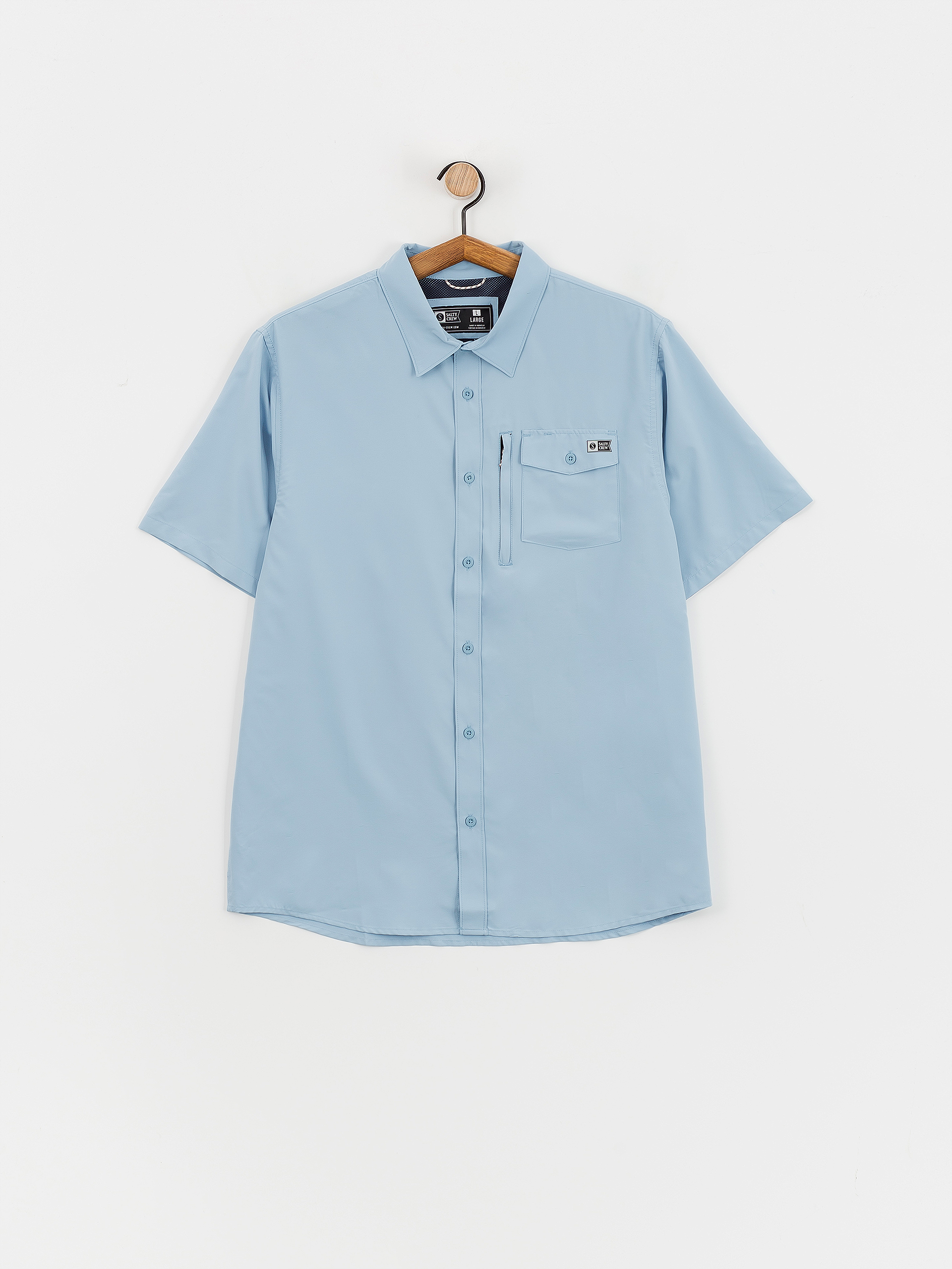 Salty Crew Shirt Offshore Tech (marine blue)