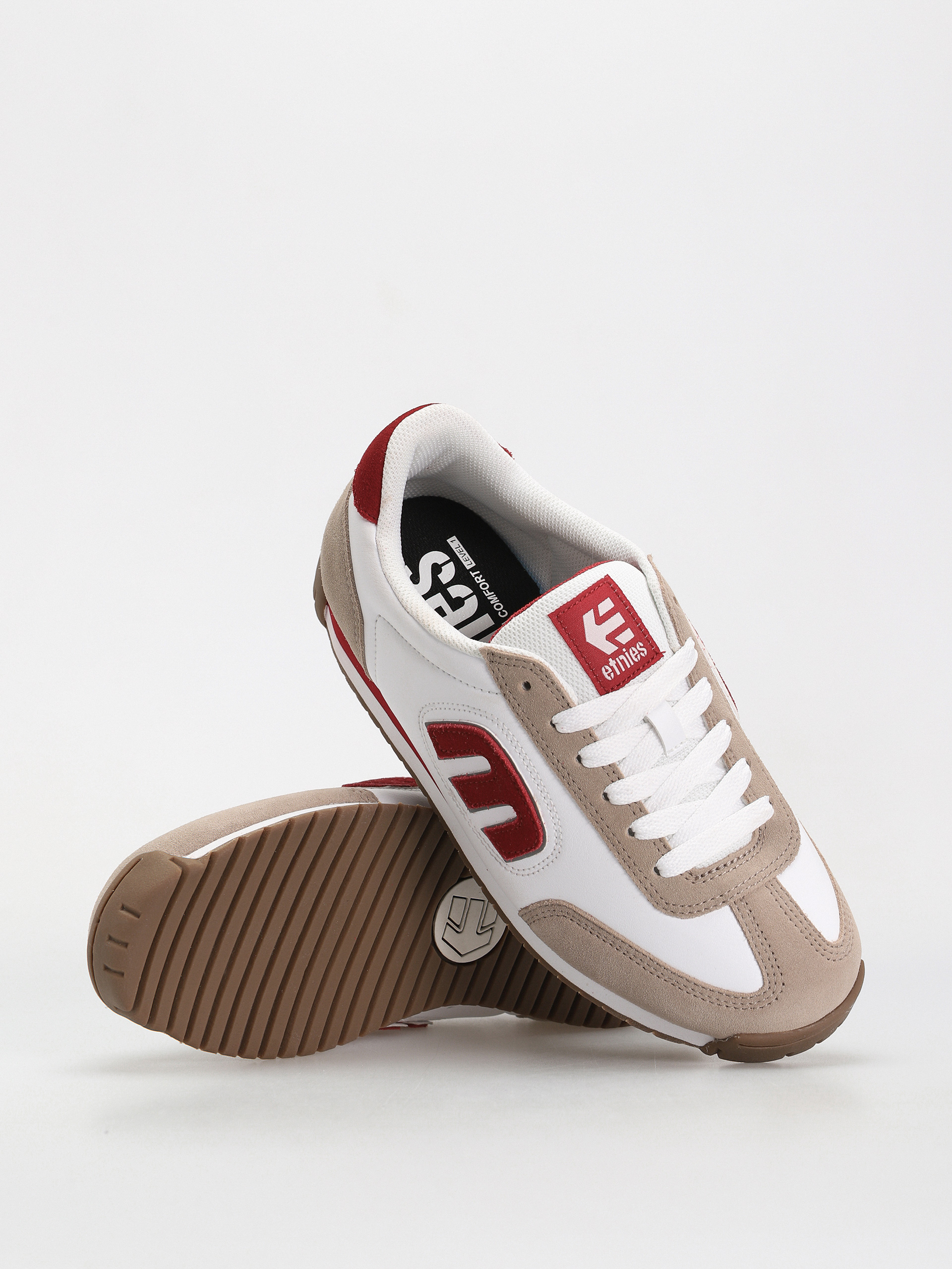 Etnies Lo Cut II Ls Shoes (grey/red/white)