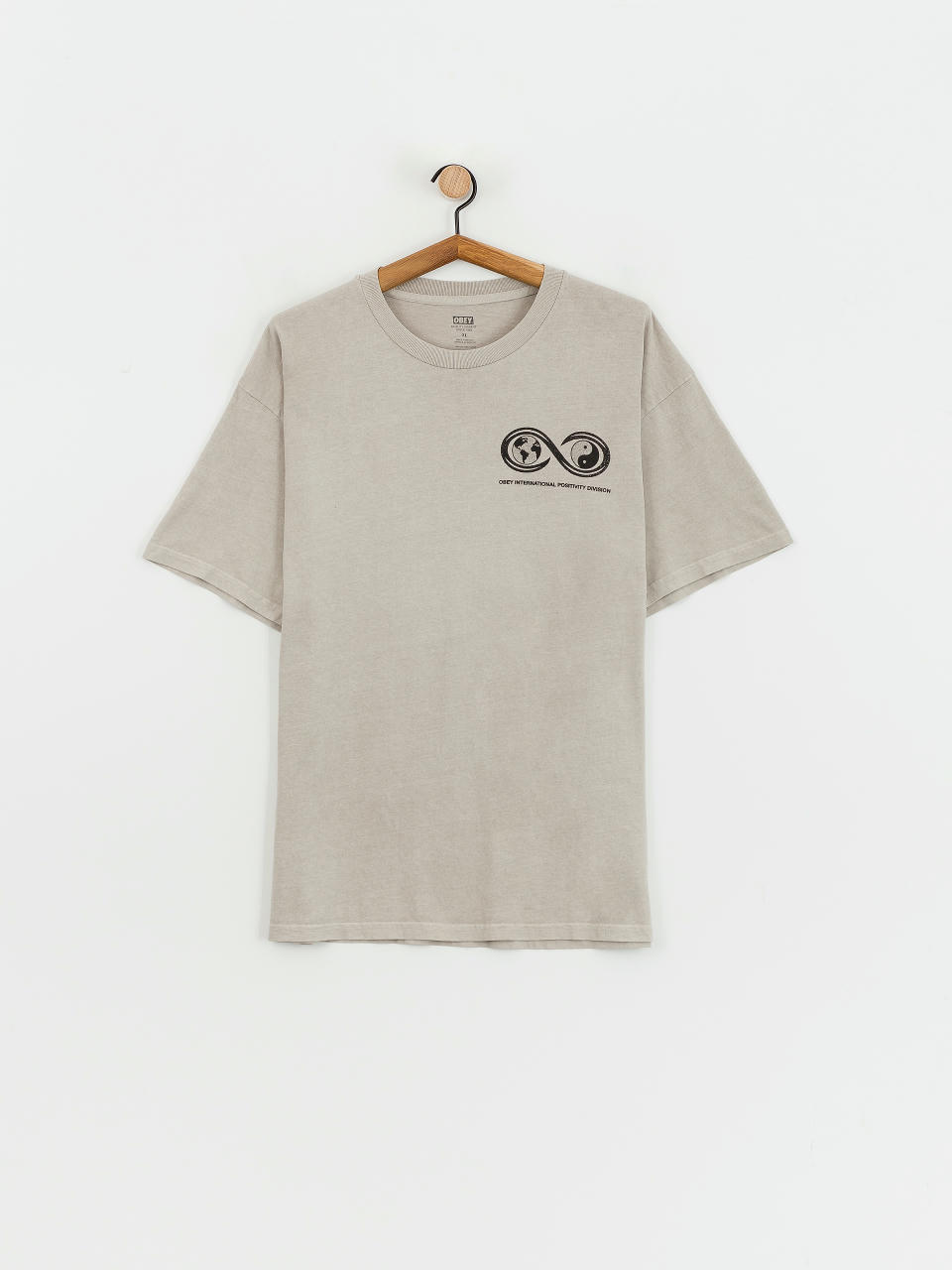 OBEY Life Sentence T-Shirt (pigment silver grey)