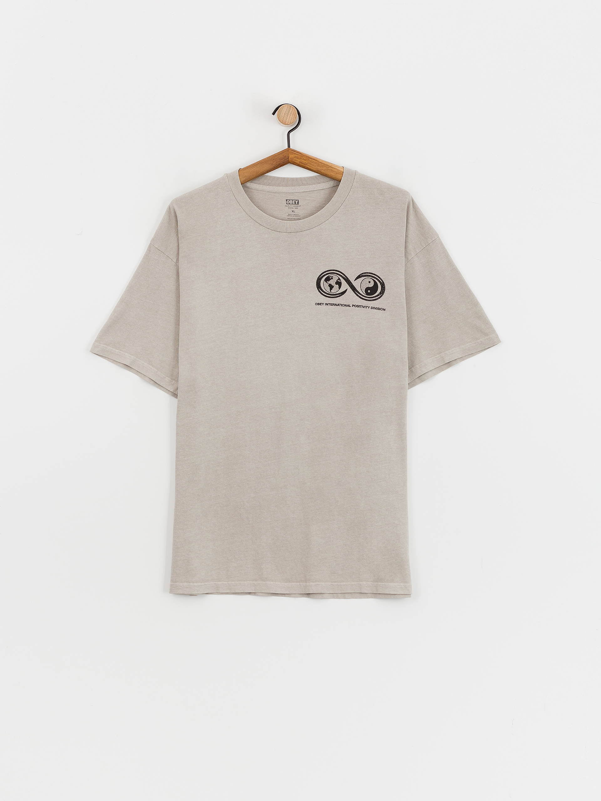 OBEY Life Sentence T-Shirt (pigment silver grey)