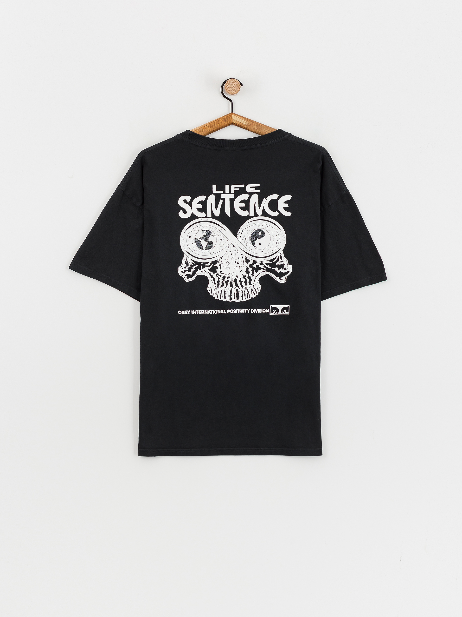 OBEY Life Sentence T-Shirt (pigment vintage black)