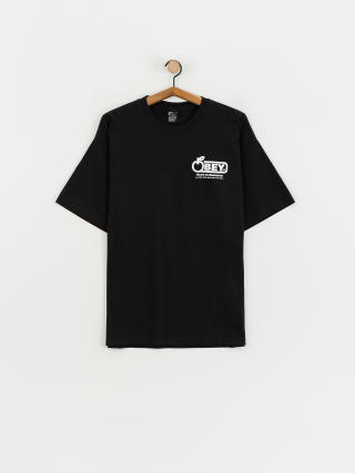 OBEY Sound & Resistance T-Shirt (jet black)
