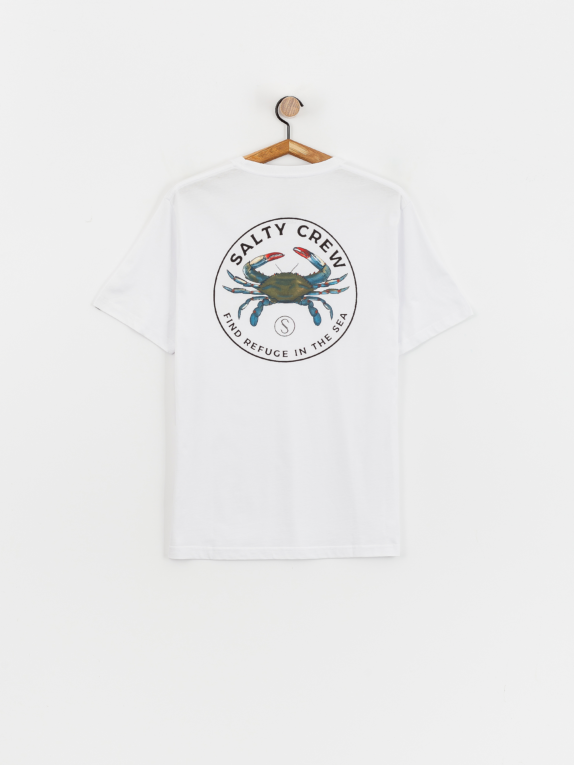Salty Crew Blue Crabber Premium T-Shirt (white)