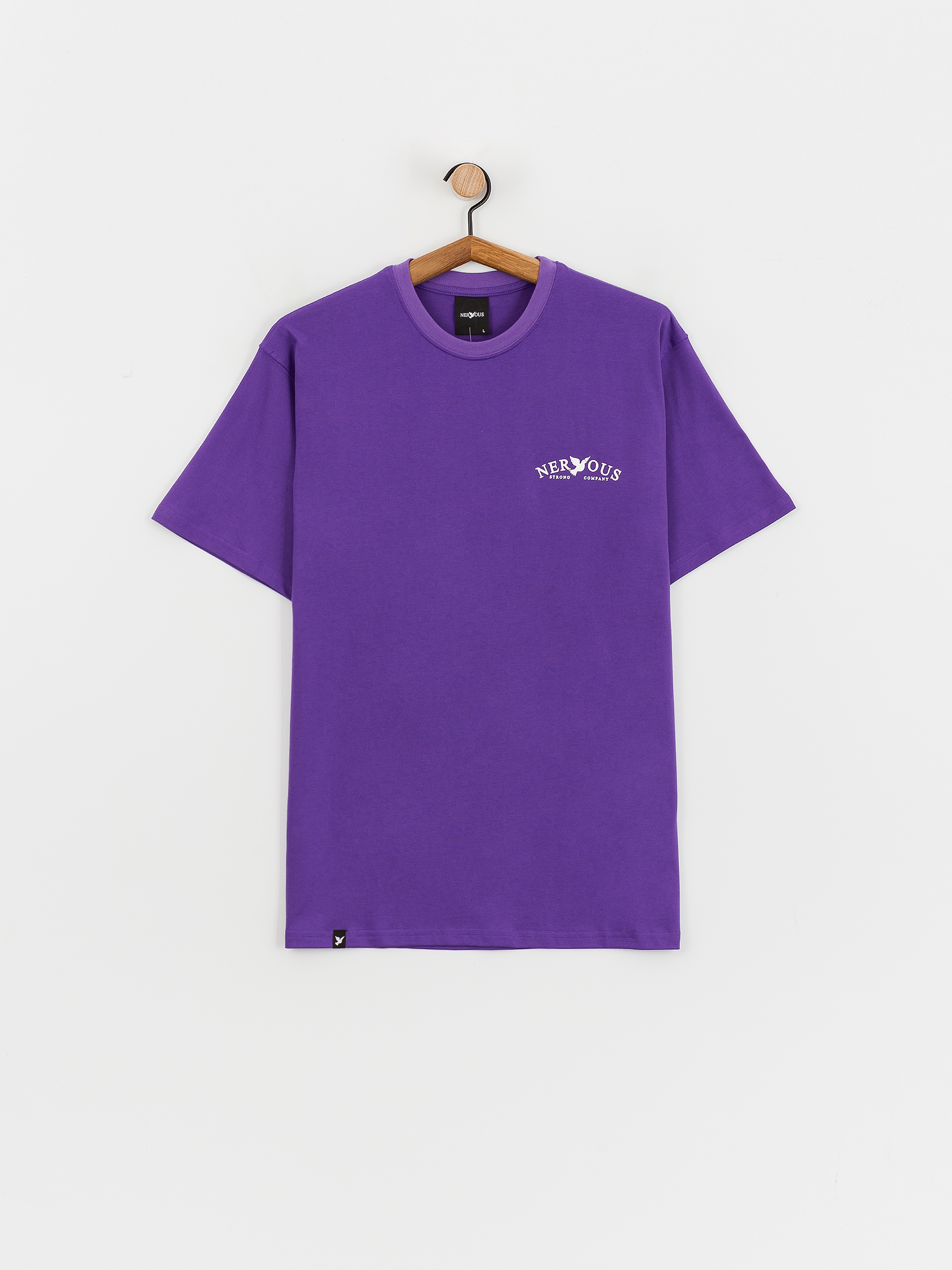 Nervous Classic Arc T-Shirt (purple)