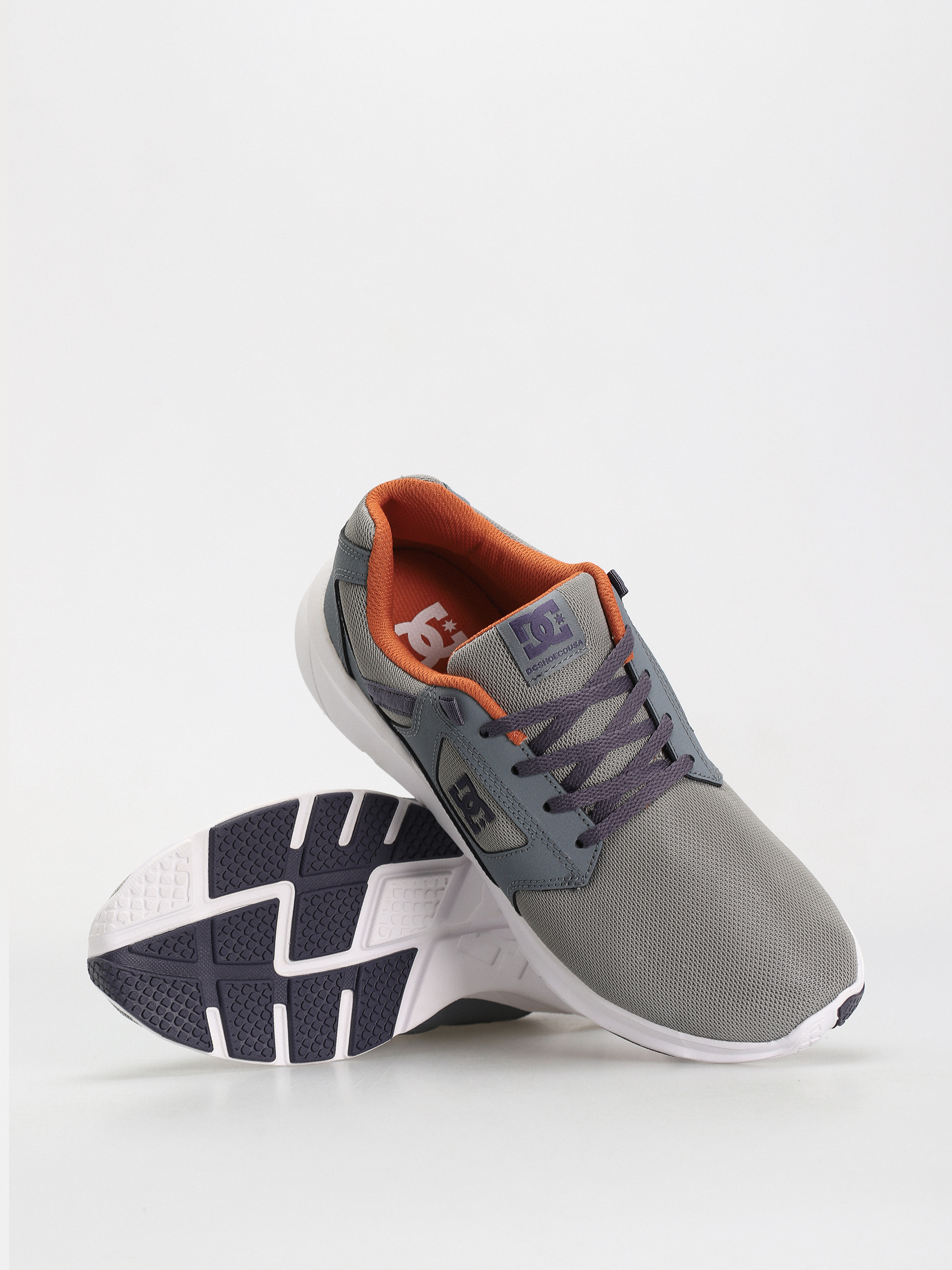 DC Skyline Shoes (grey/blue/grey)