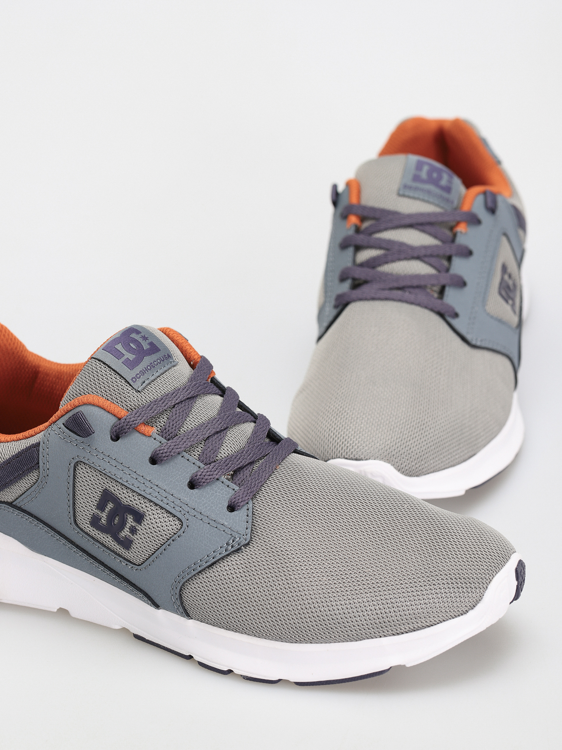 DC Skyline Shoes (grey/blue/grey)