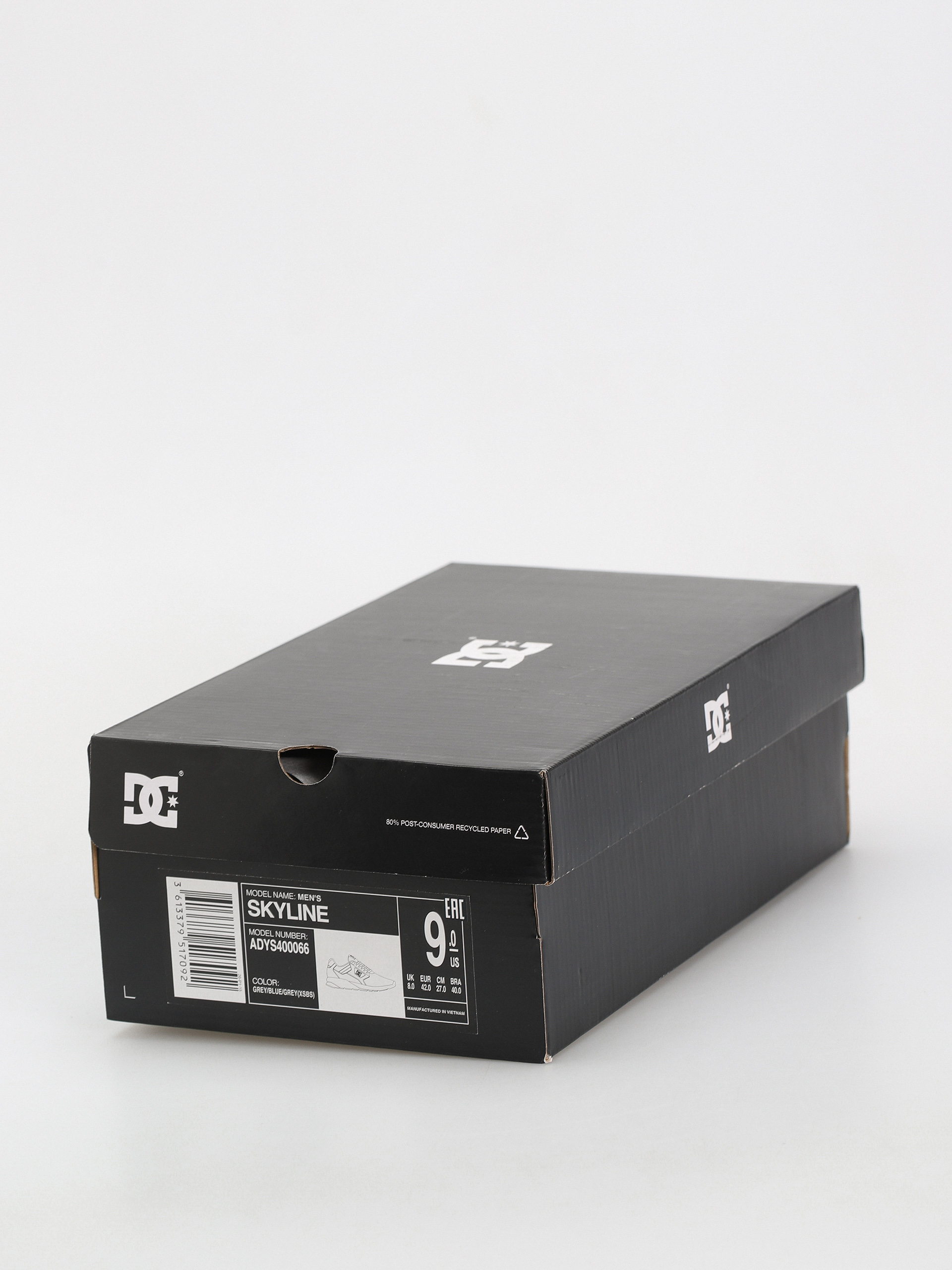 DC Skyline Shoes (grey/blue/grey)