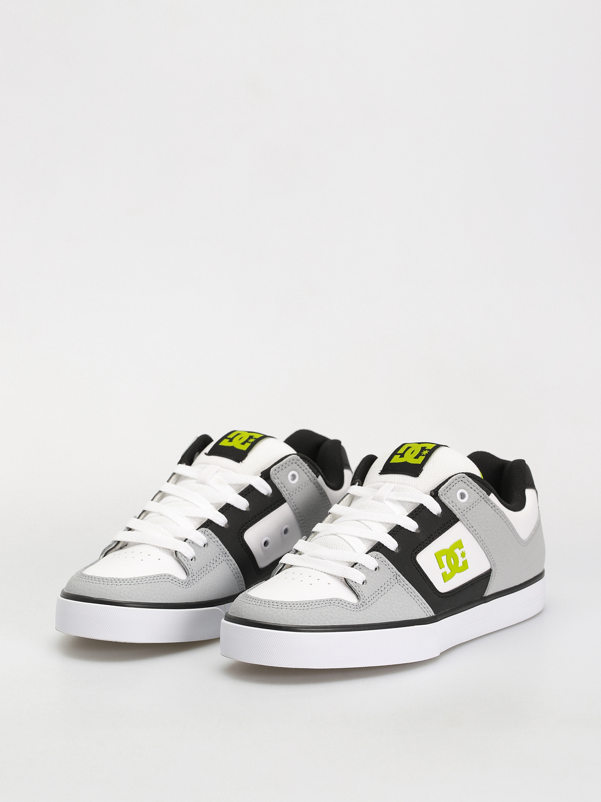 DC Pure Shoes (white/lime)