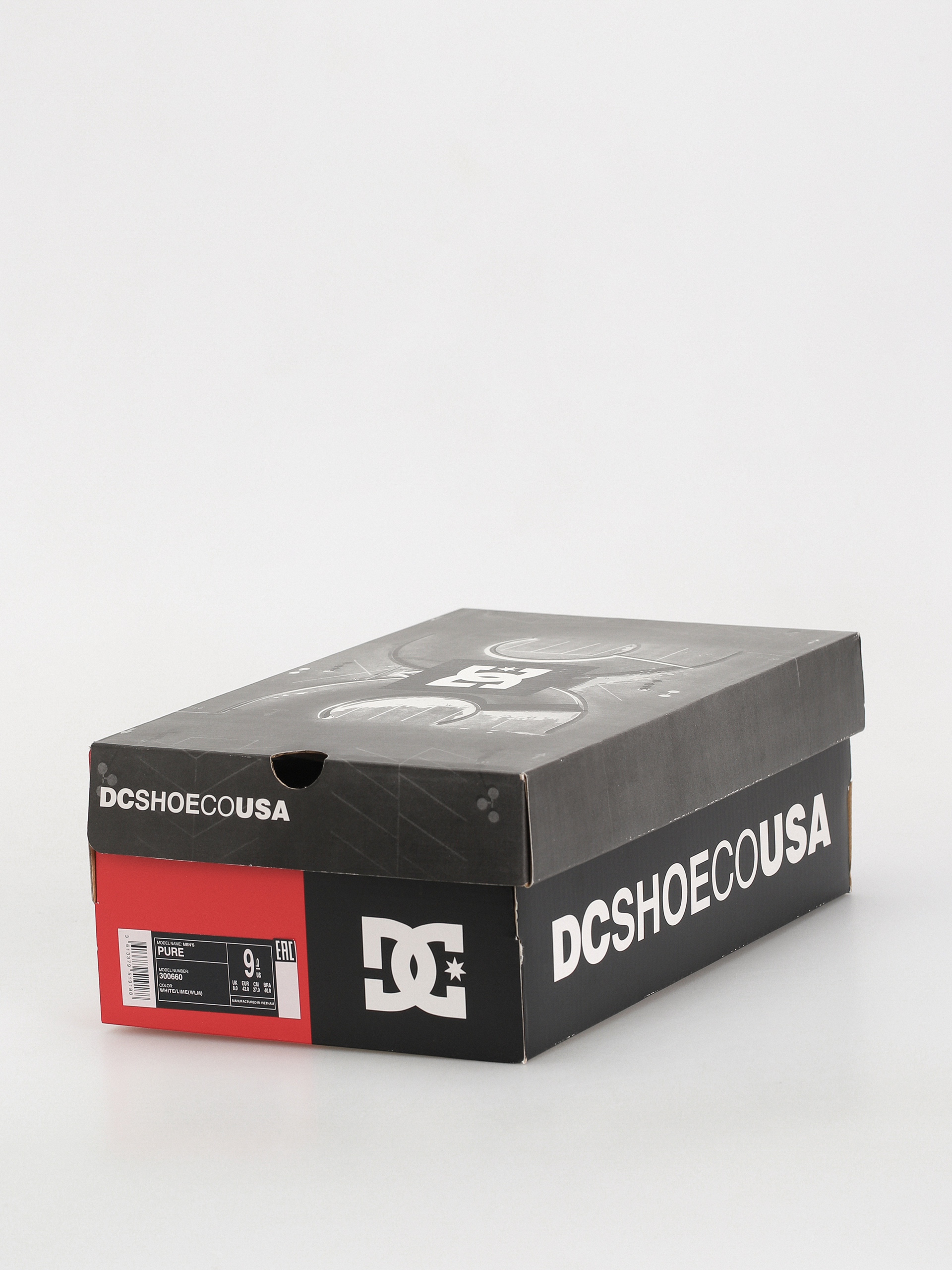 DC Pure Shoes (white/lime)