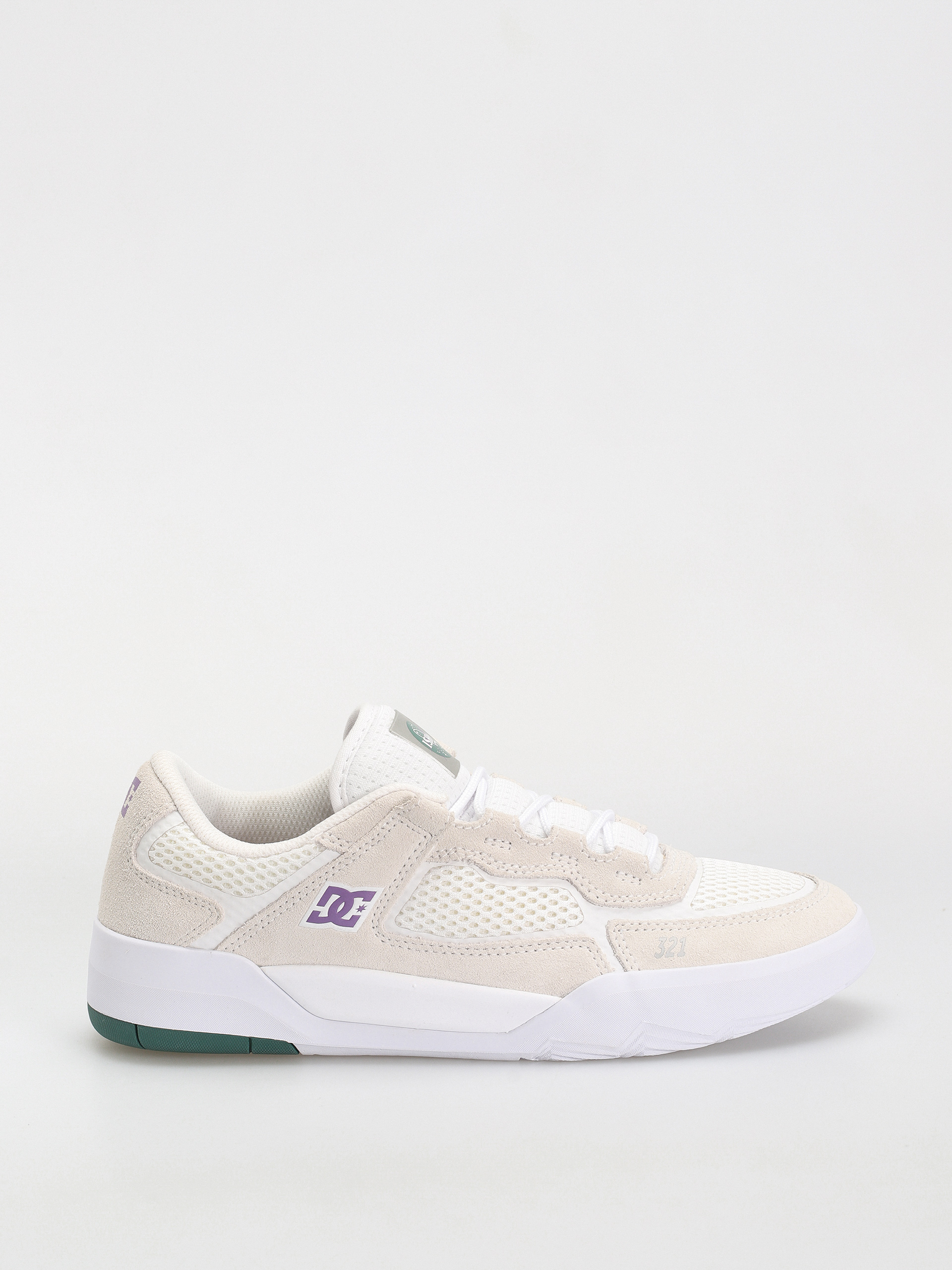 DC Metric S X Ish Shoes (white/purple)