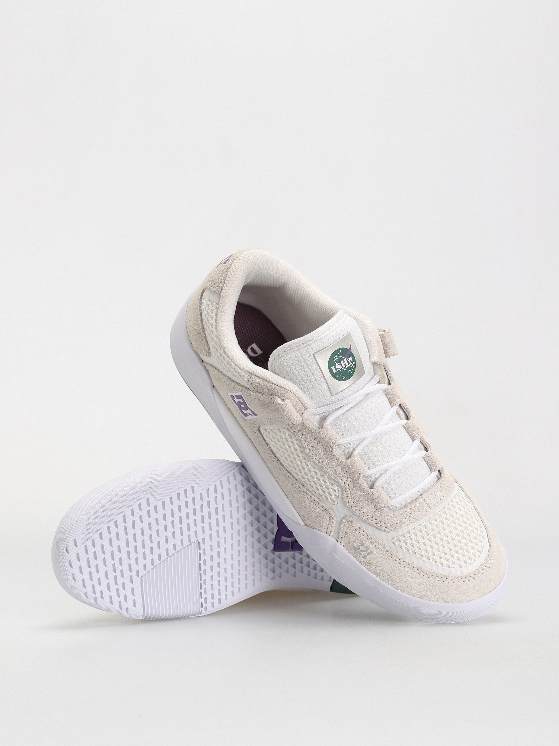 DC Metric S X Ish Schuhe (white/purple)