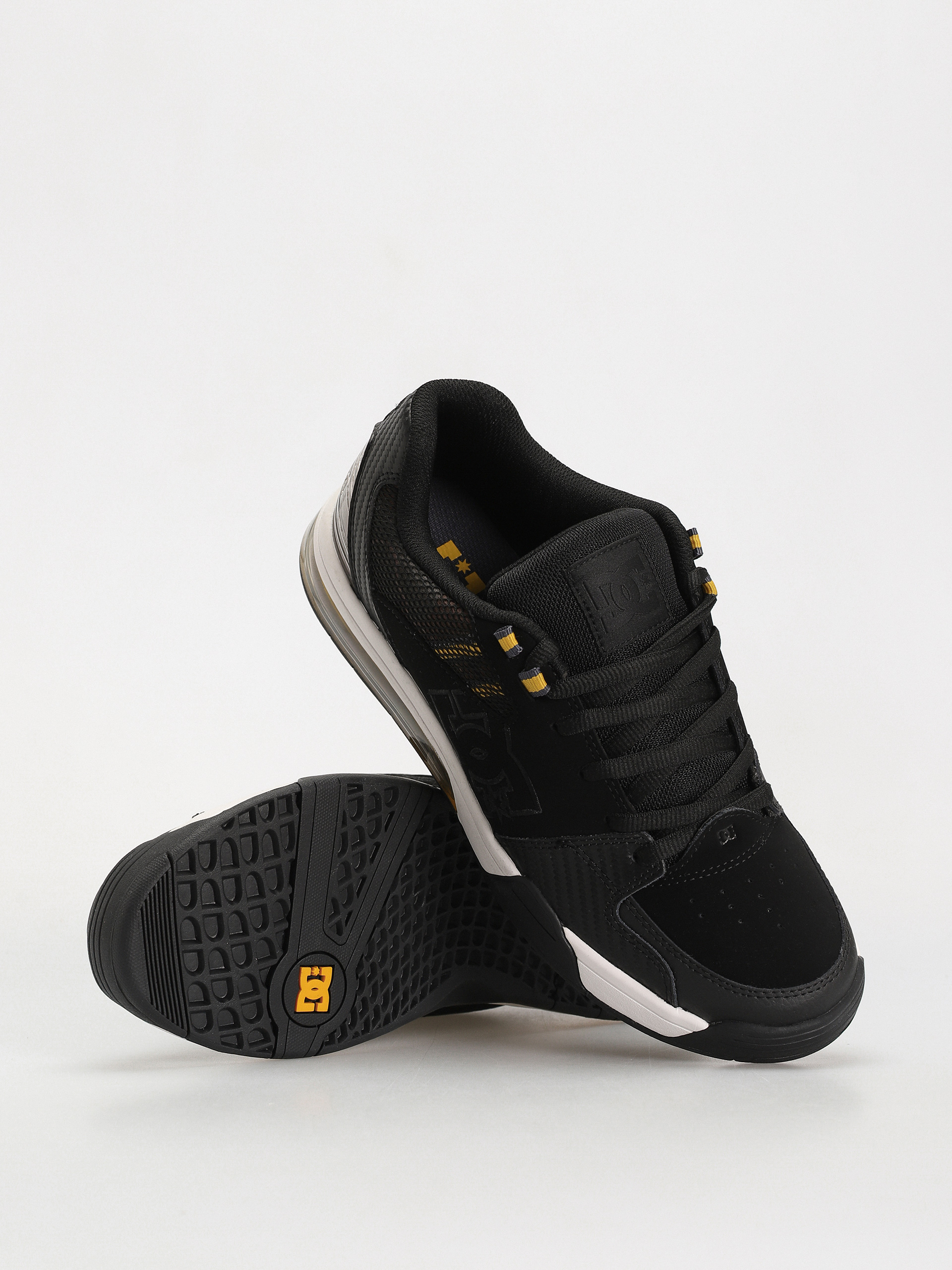 DC Versatile Shoes (black/camo print)