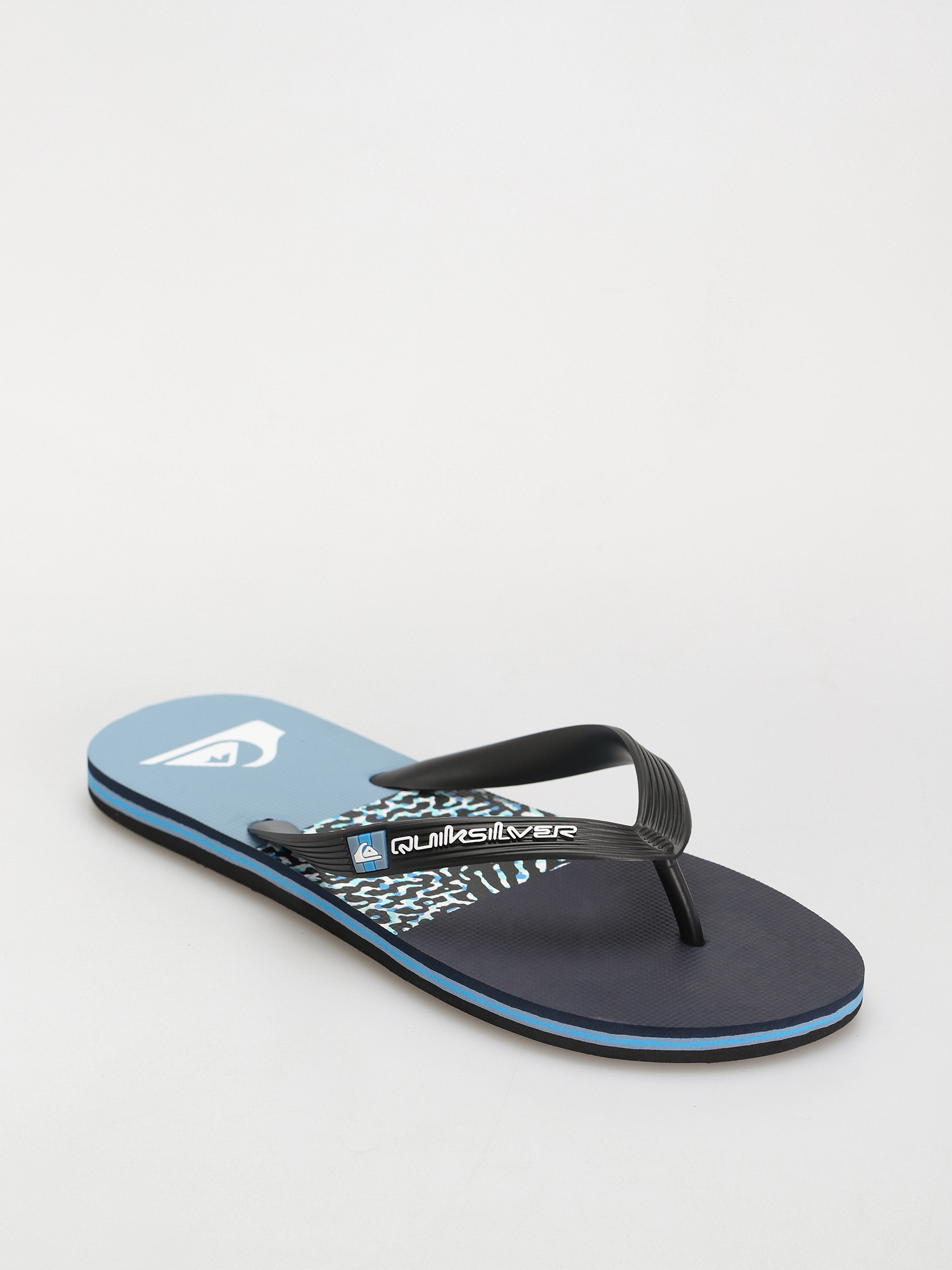 Quiksilver Molokai Stripe Flip Flops (blue 1)