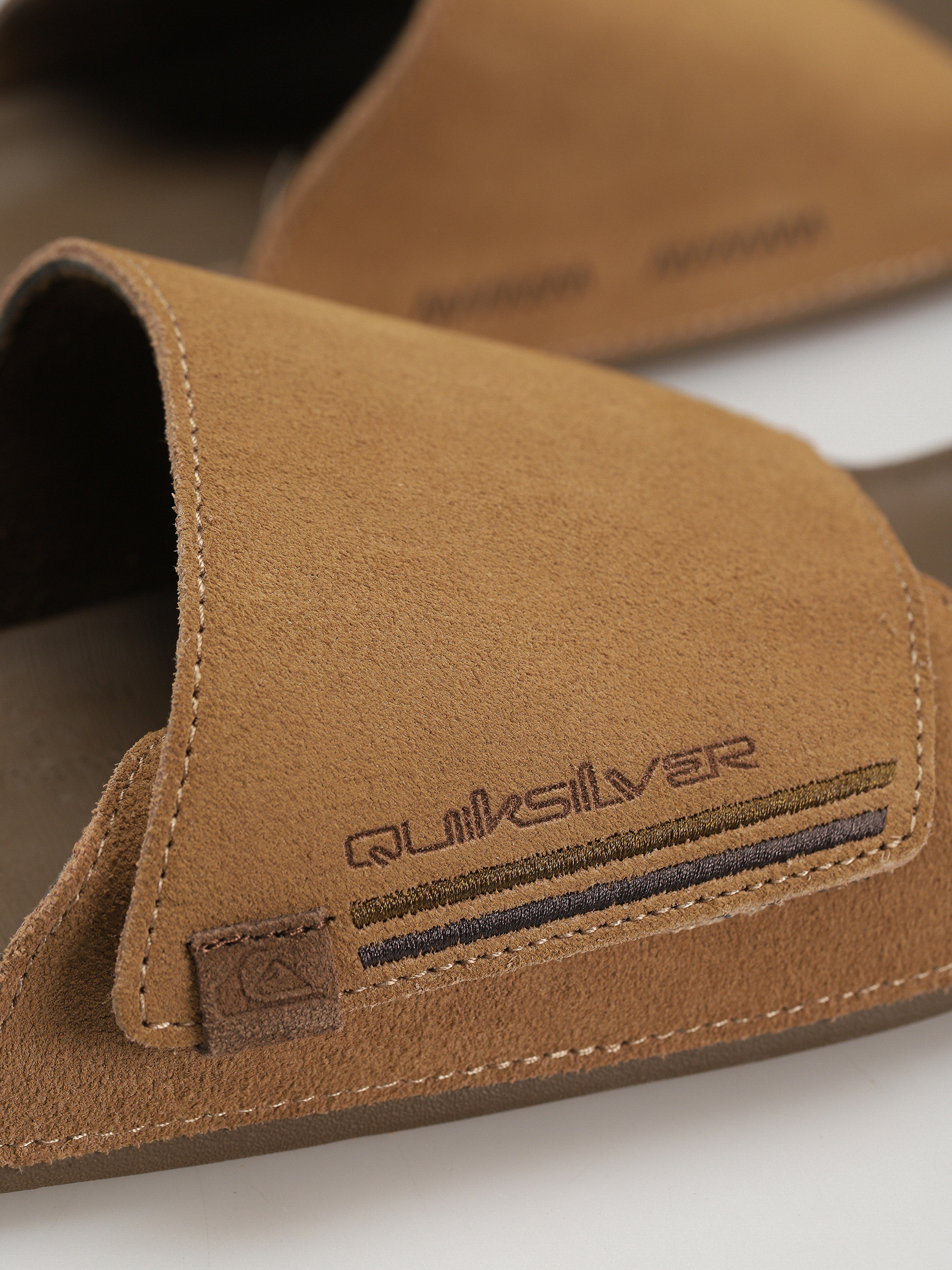 Quiksilver Rivi Suede Rf Flip-flops (tan 1)