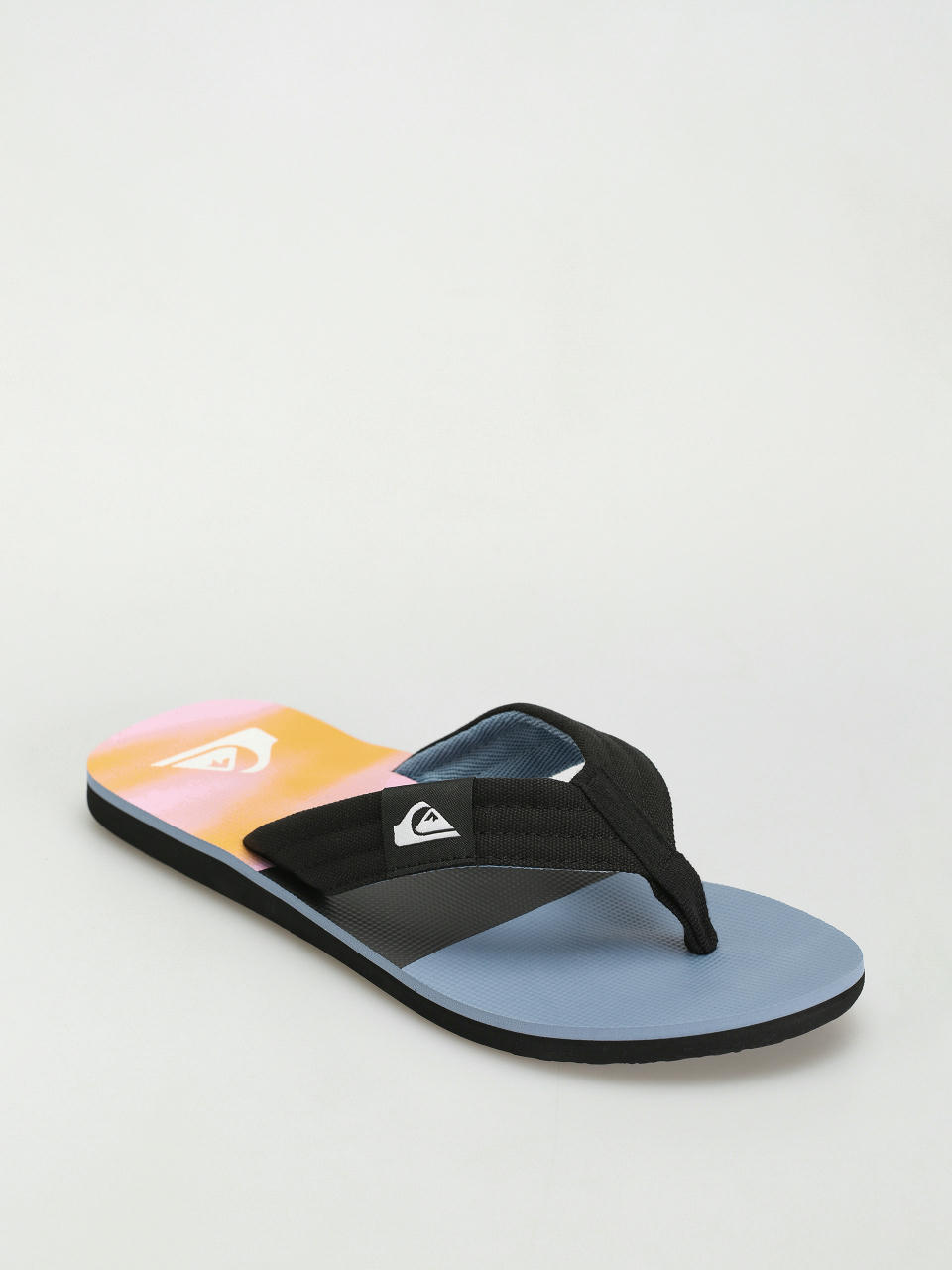 Quiksilver Molokai Layback Ii Flip Flops (blue/blue/orange)