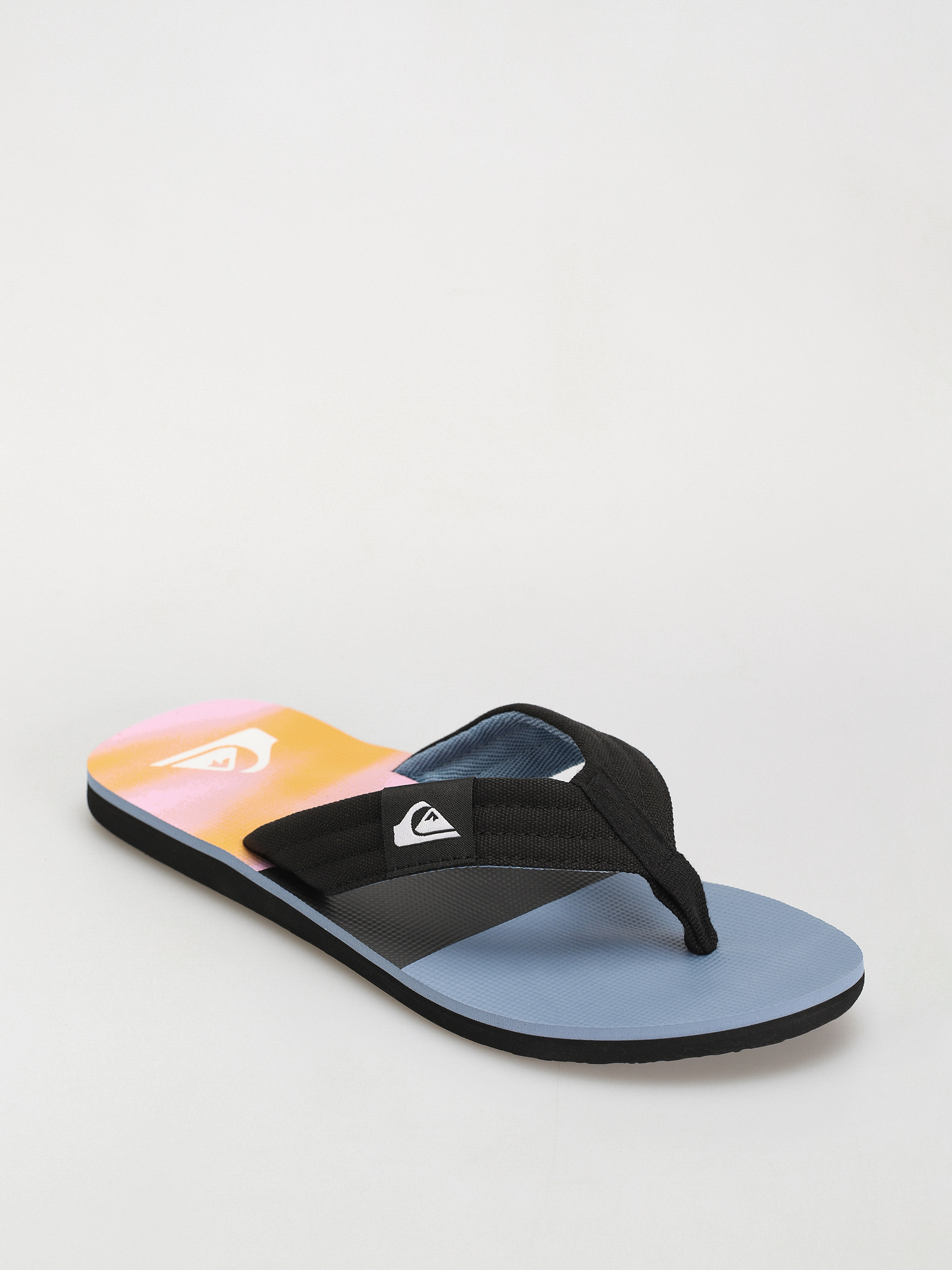 Quiksilver Molokai Layback Ii Flip Flops (blue/blue/orange)