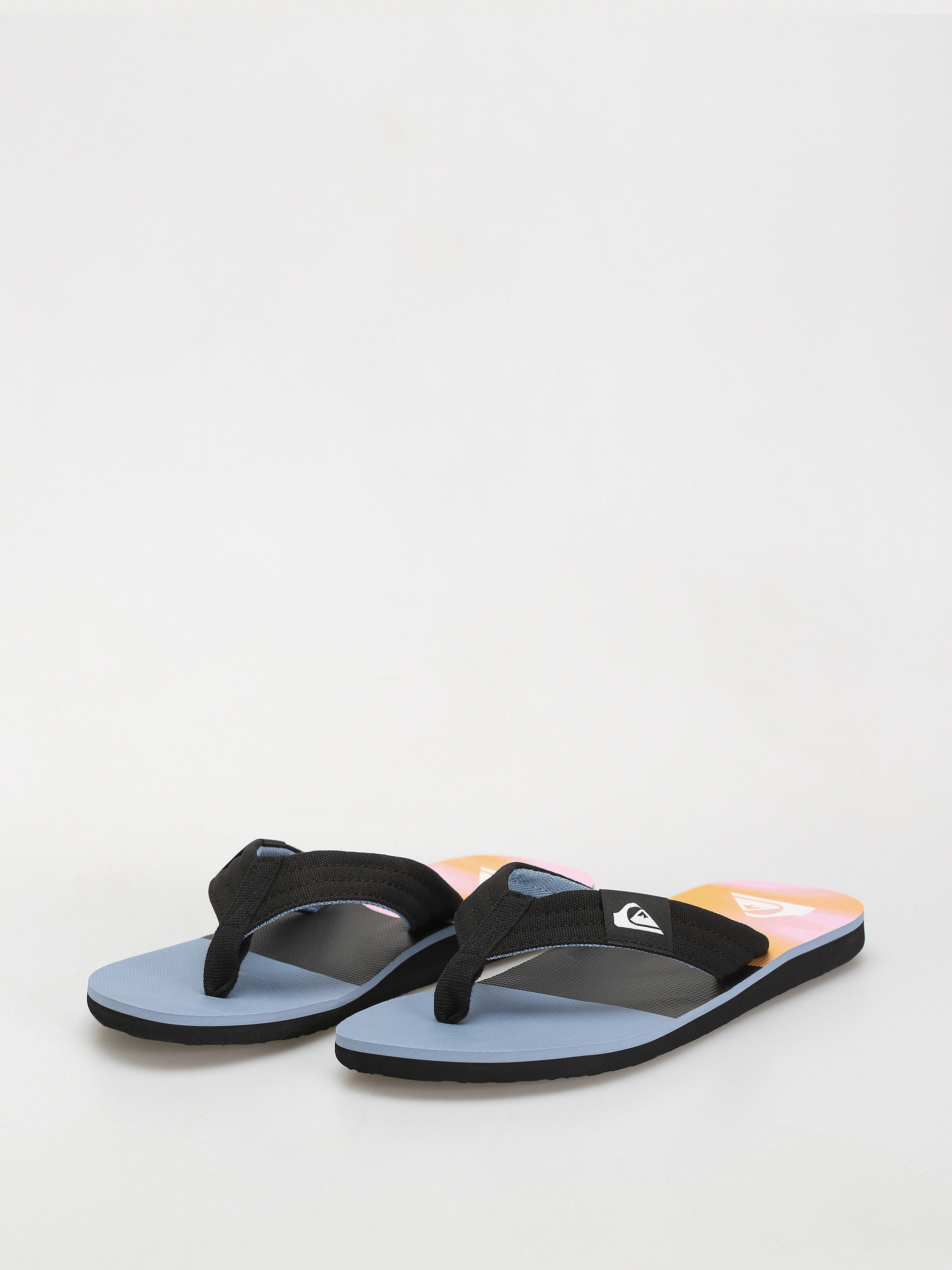 Quiksilver Molokai Layback Ii Flip-flops (blue/blue/orange)