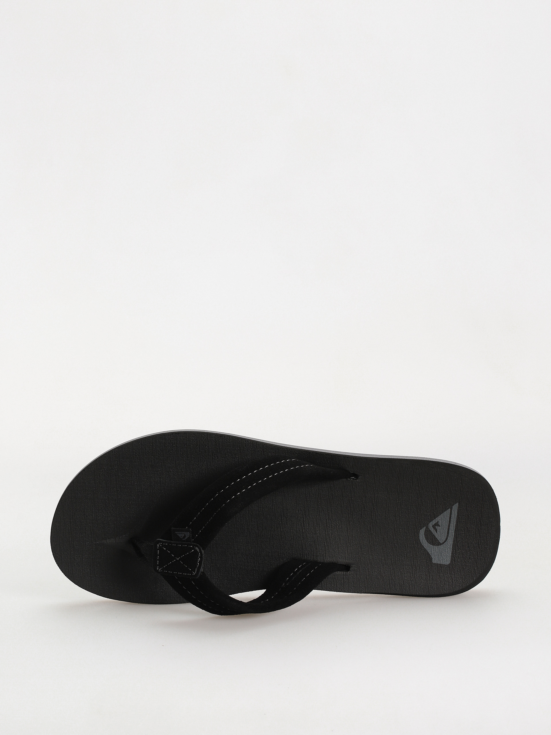 Quiksilver Flip-flops Carver Suede Core (black 1)