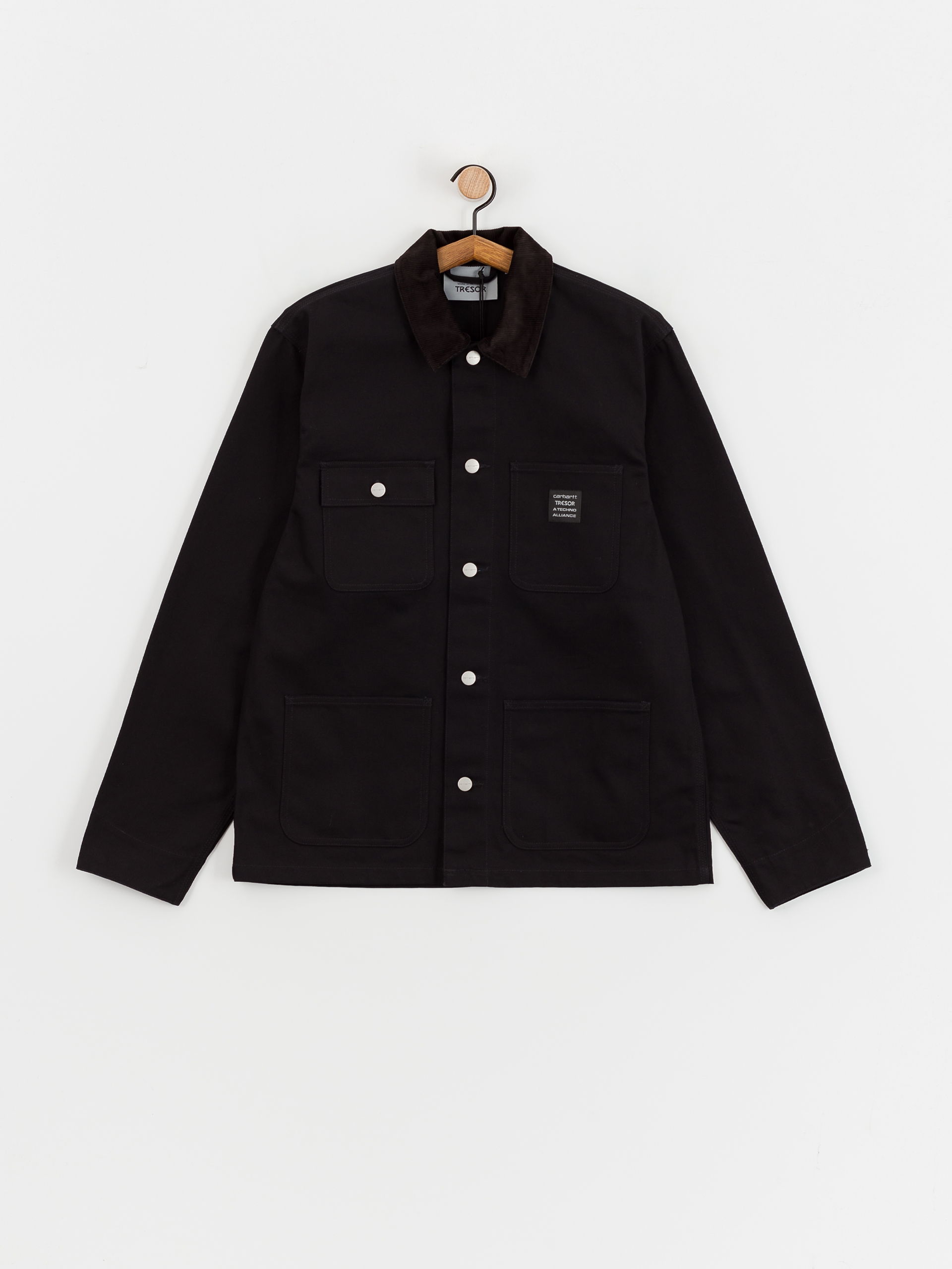 Carhartt WIP X TRESOR Way Of The Light Michigan Coat Jacket (black/dark grey reflective)