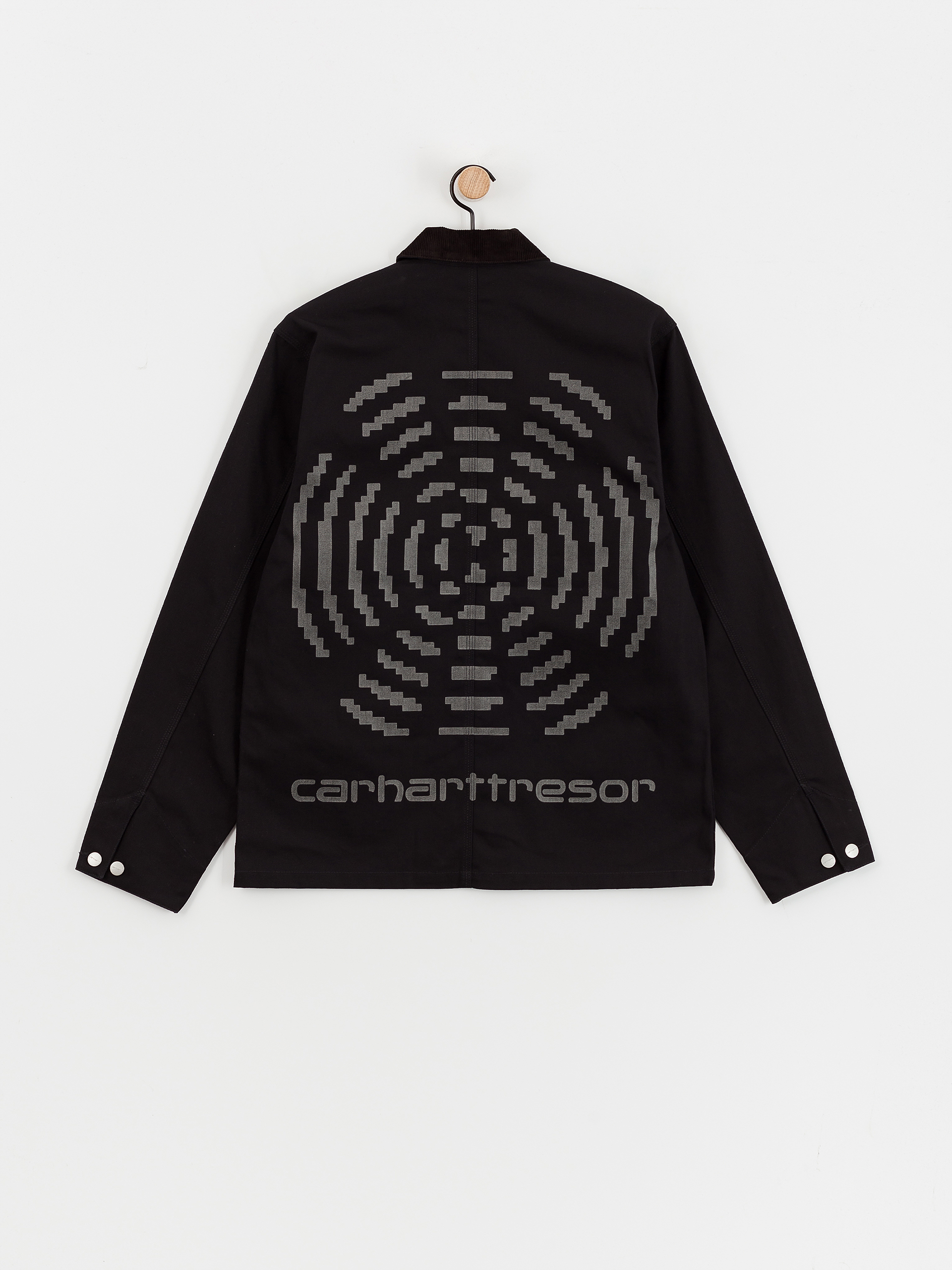 Carhartt WIP X TRESOR Way Of The Light Michigan Coat Jacket (black/dark grey reflective)