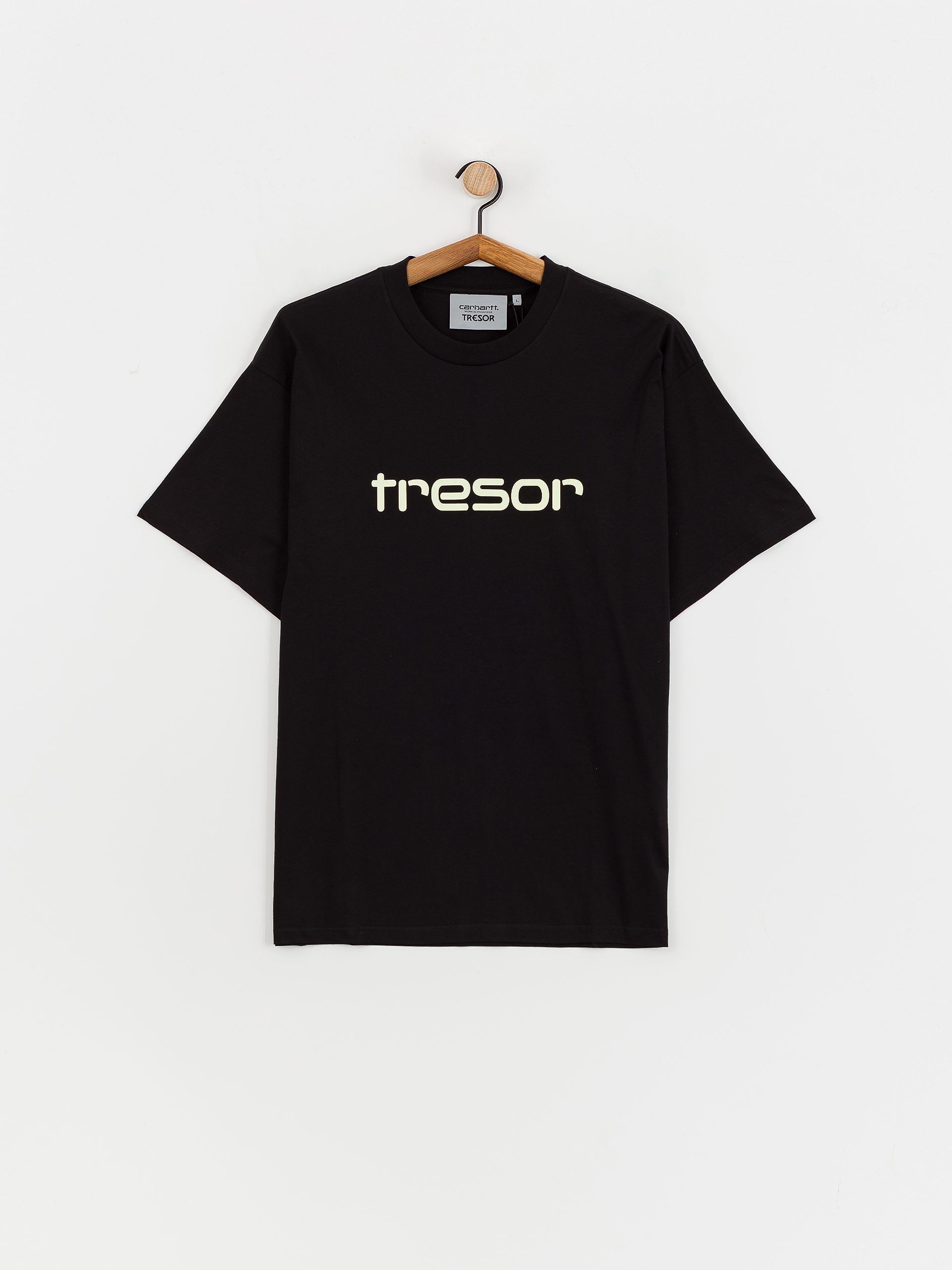 Carhartt WIP X TRESOR Techno Alliance T-Shirt (black/glow green)