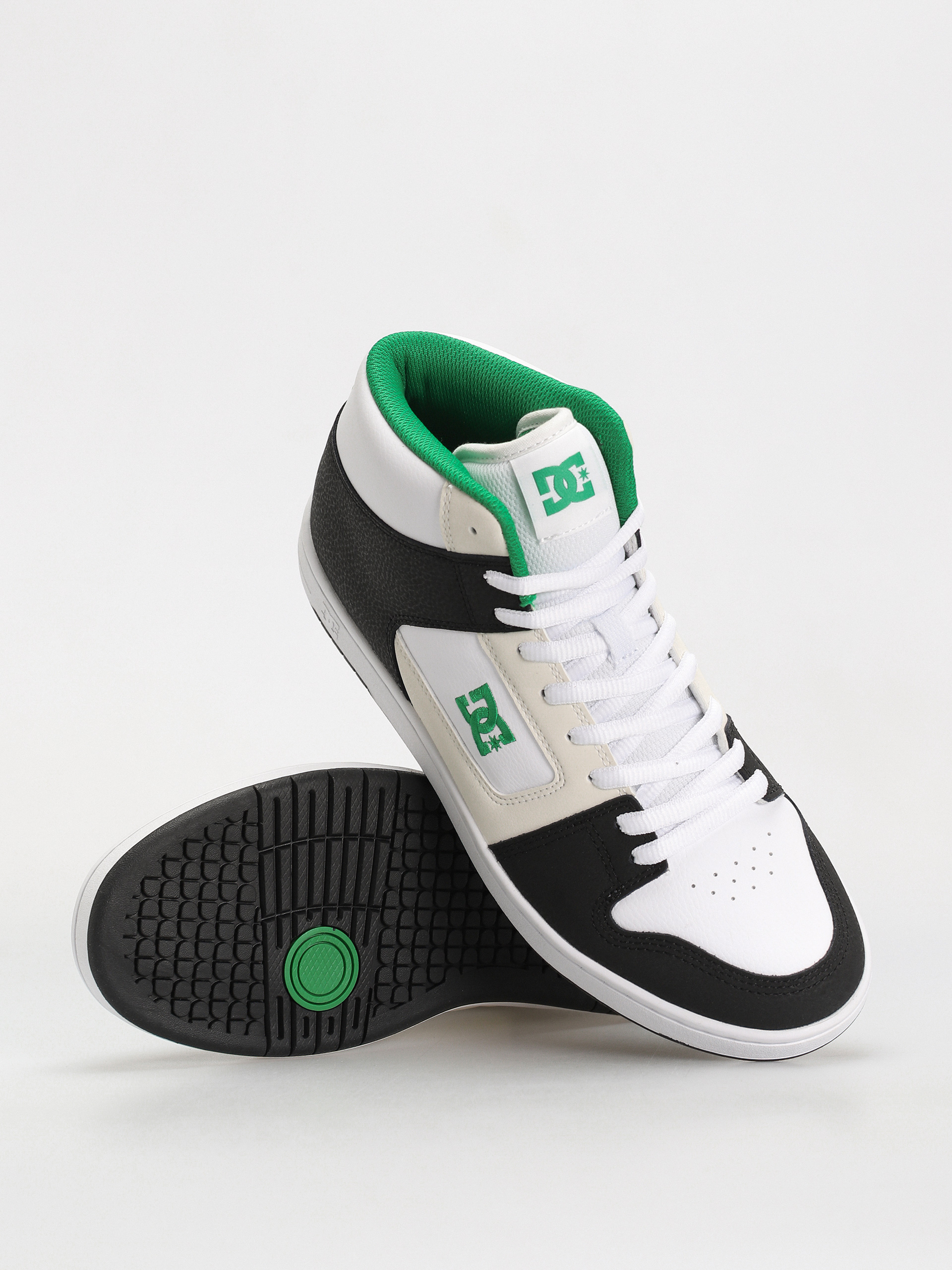 DC Manteca 4 Hi Shoes (black/white/green)