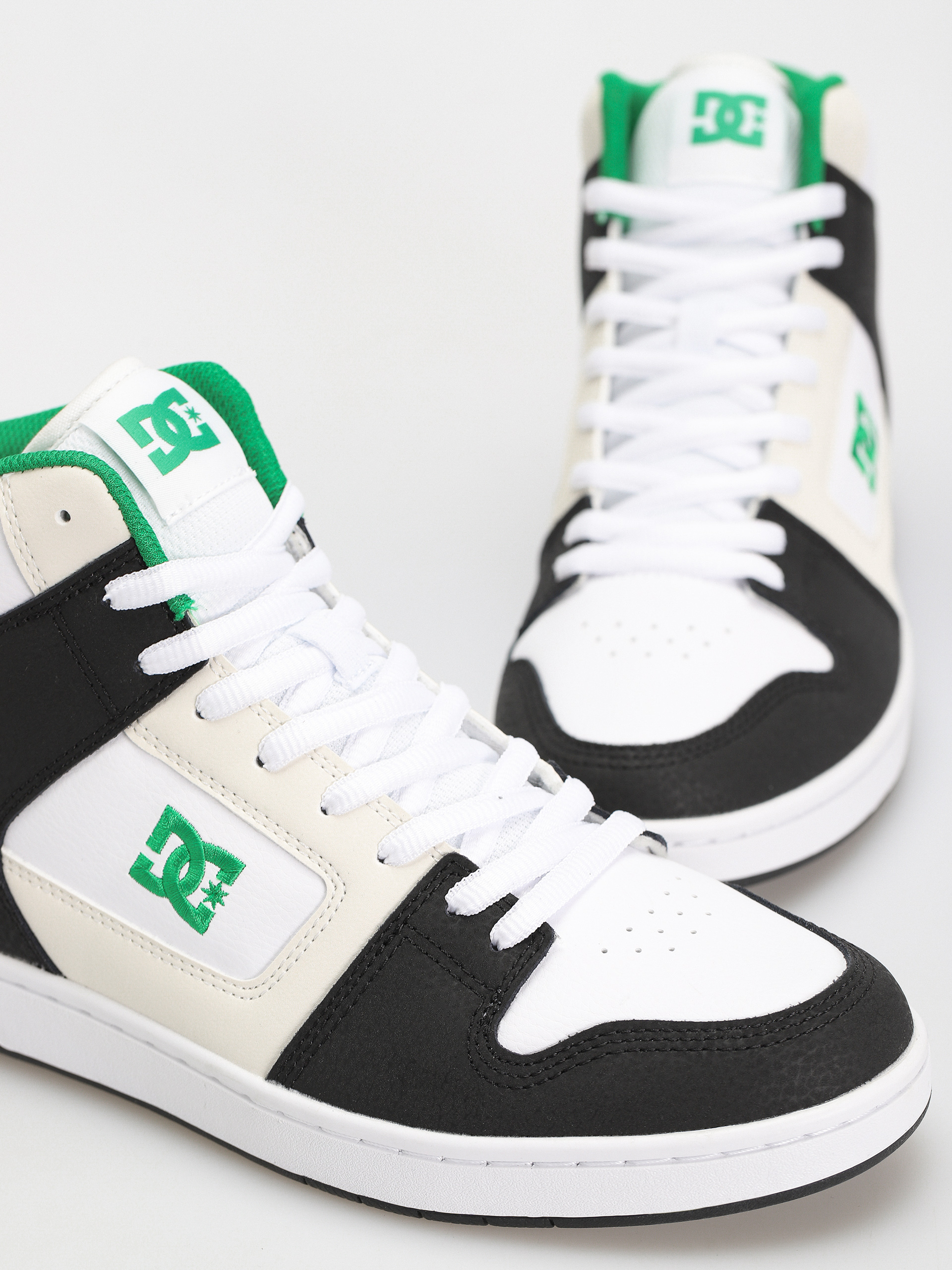 DC Manteca 4 Hi Shoes (black/white/green)