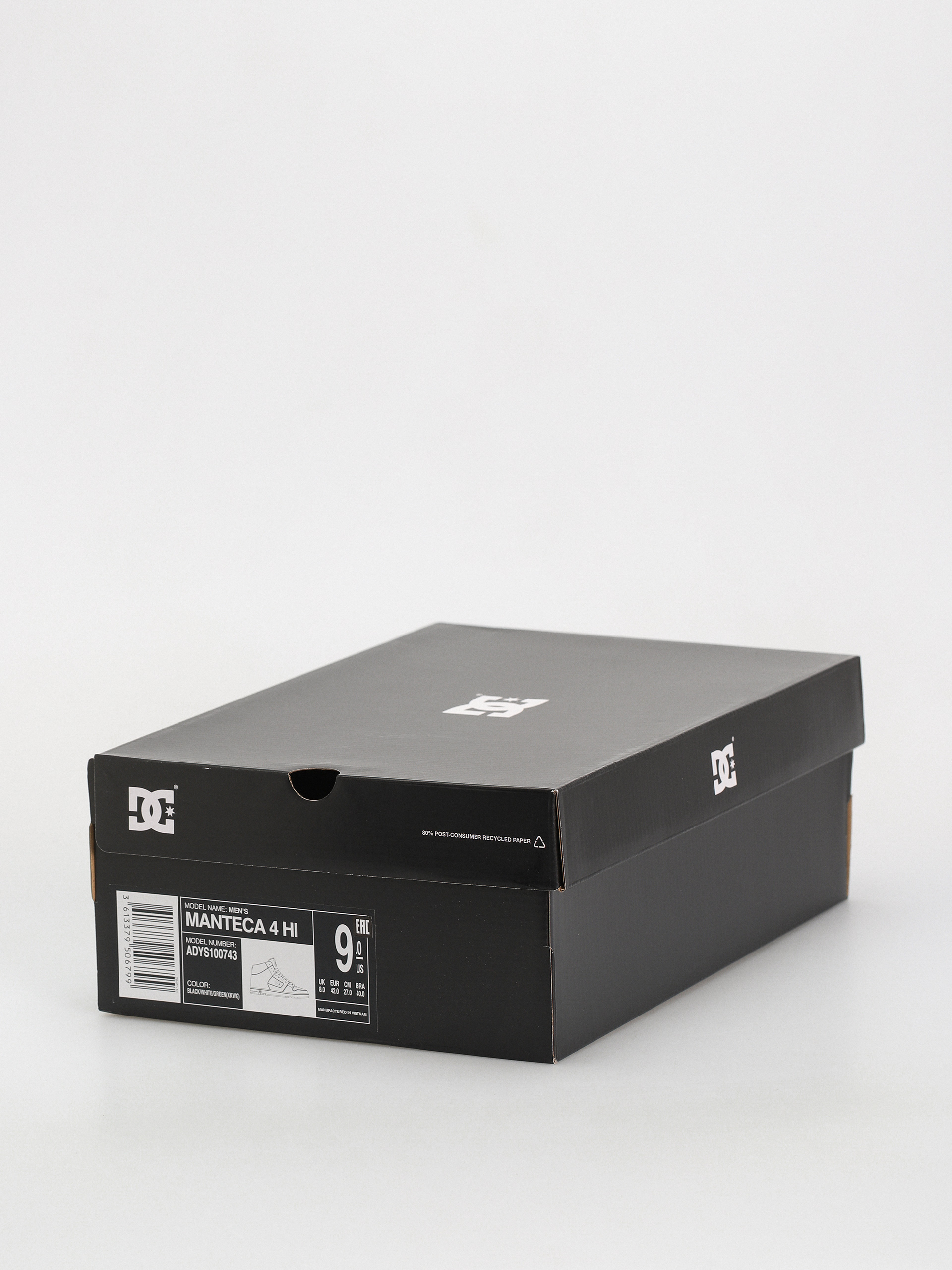 DC Manteca 4 Hi Shoes (black/white/green)