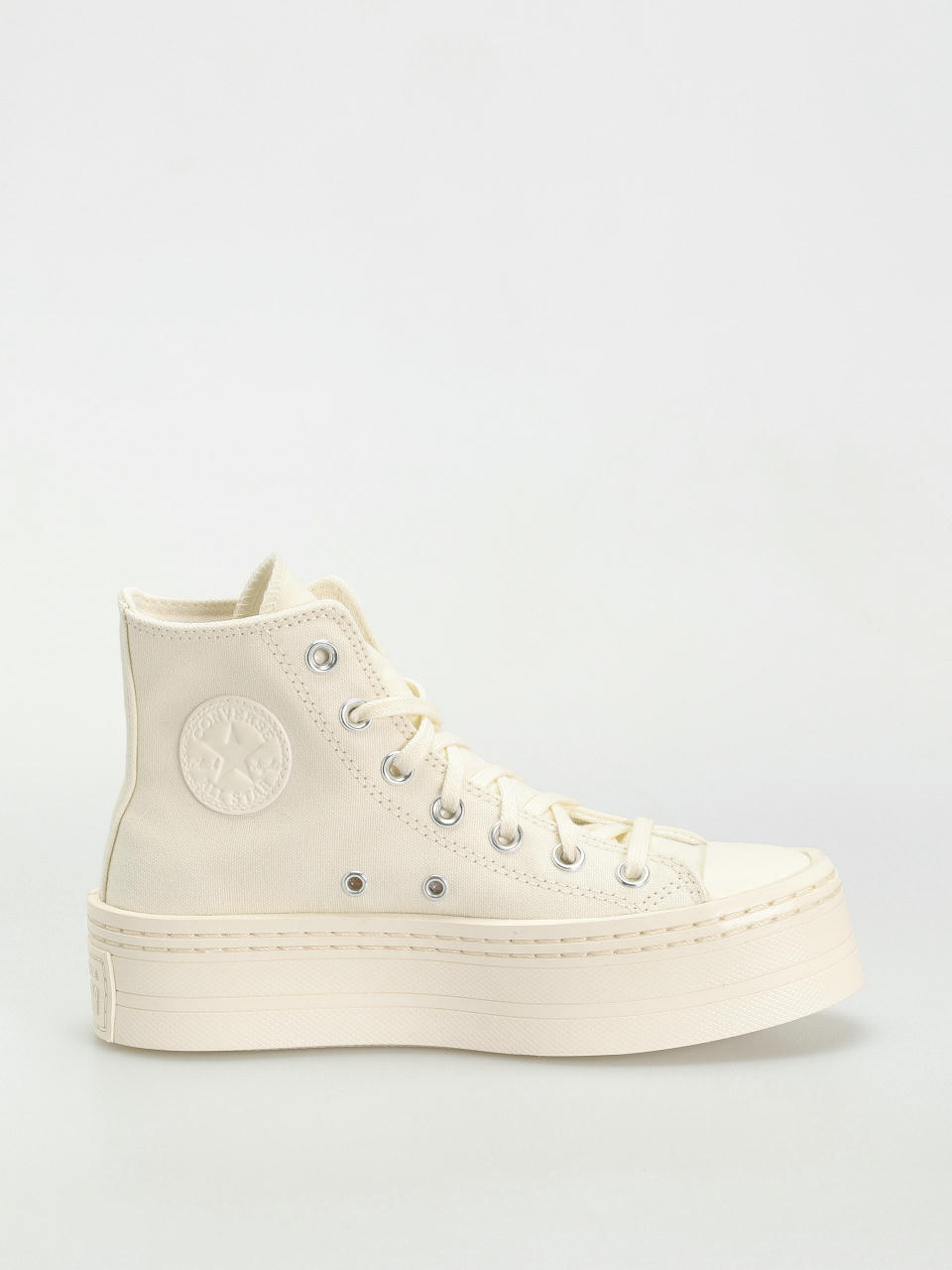 Converse Chuck Taylor All Star Modern Lift Hi Wmn Chucks (khaki/off white)