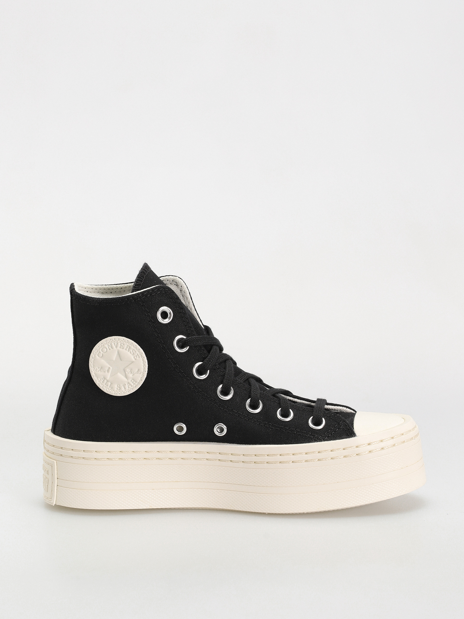 Blacked out high top converse deals