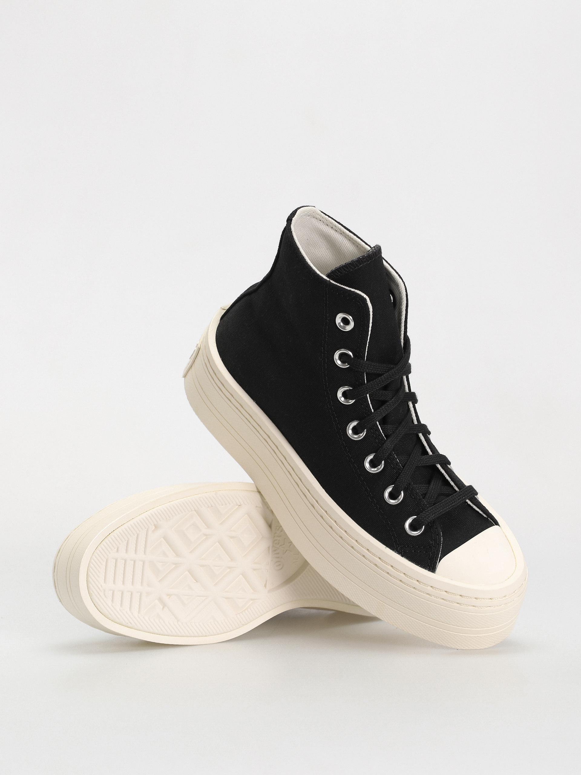 Converse Chuck Taylor All Star Modern Lift Hi Wmn Chucks (black)