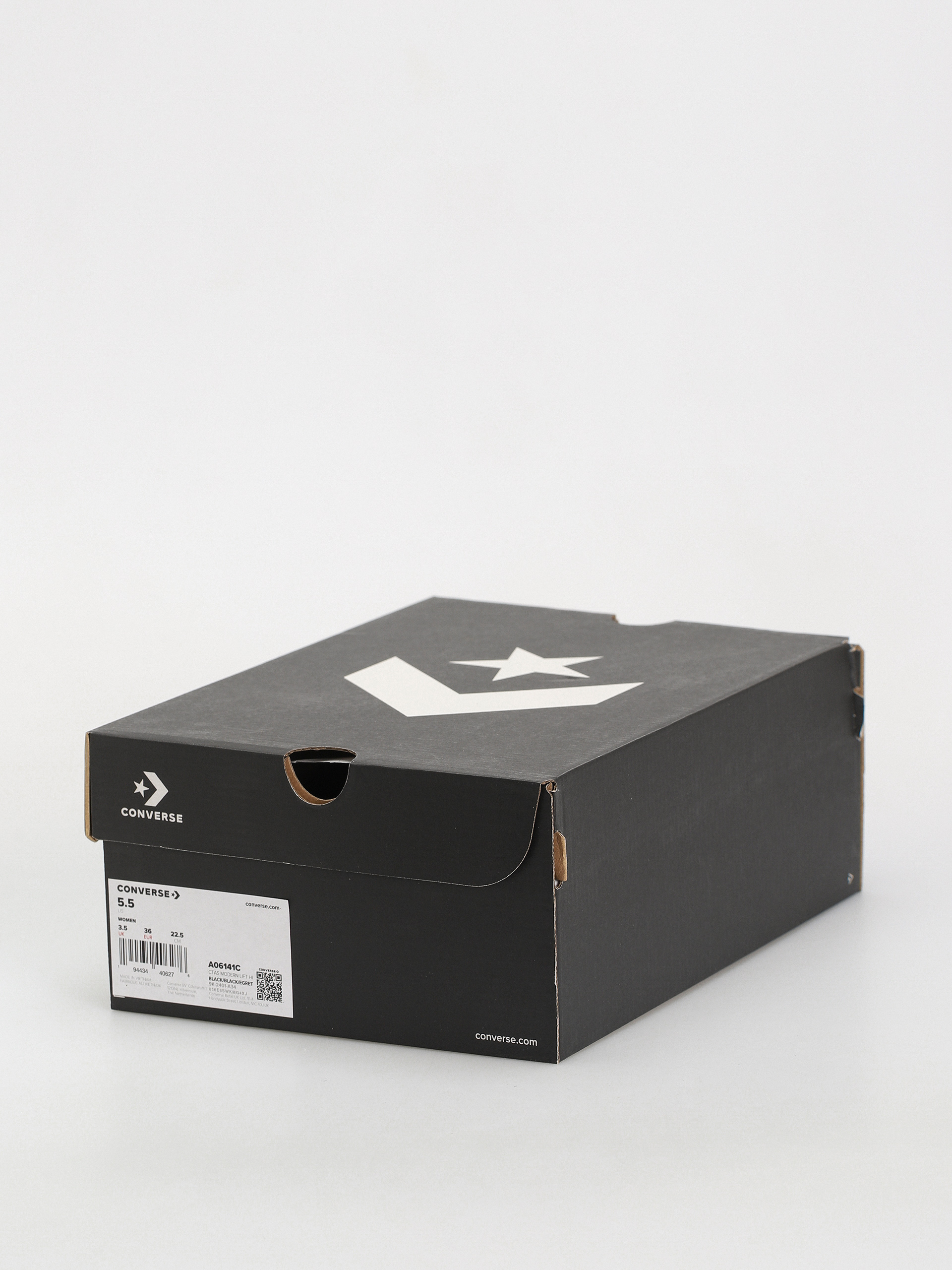 Converse Chuck Taylor All Star Modern Lift Hi Wmn Chucks (black)