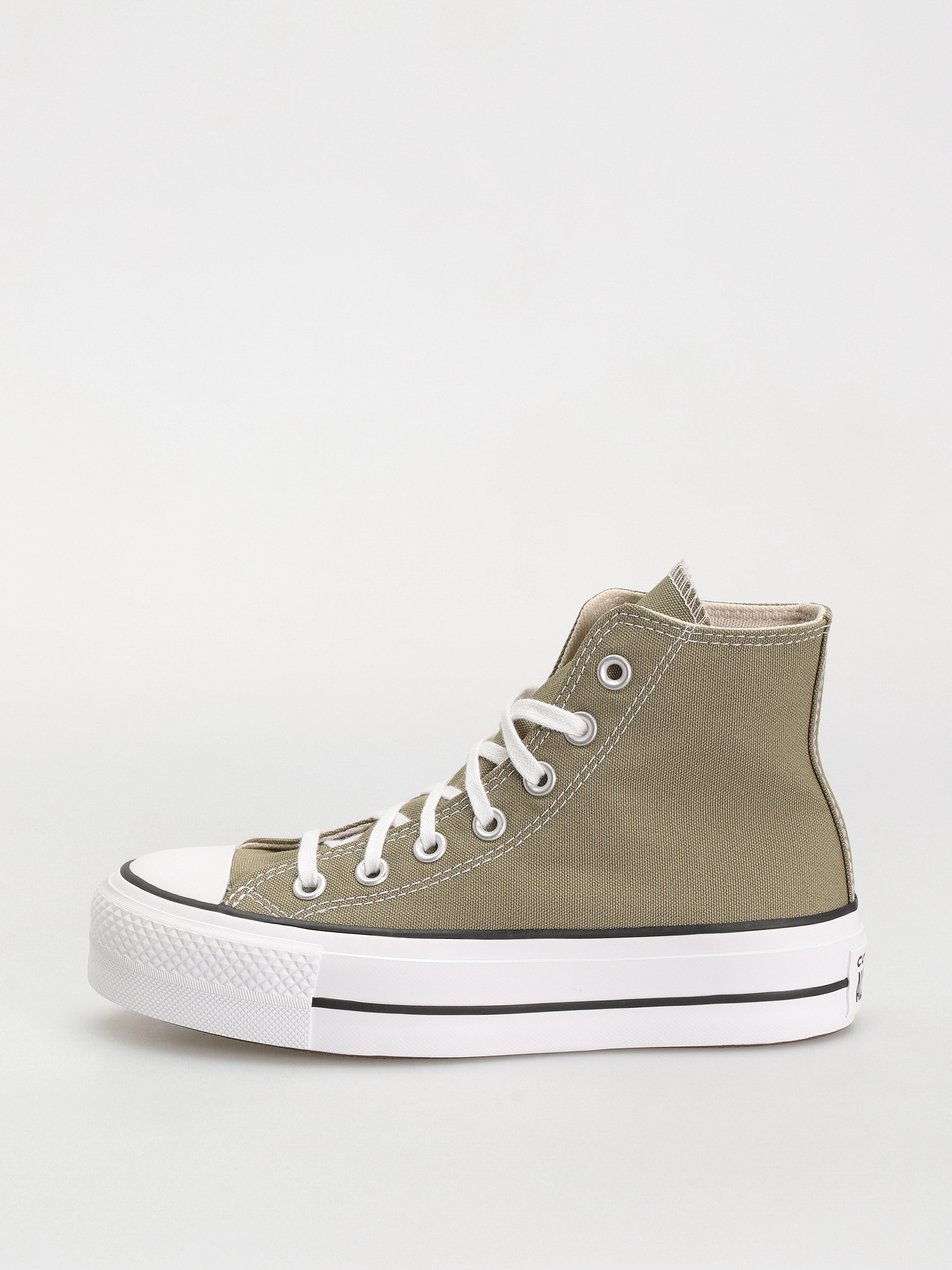 Converse Chuck Taylor All Star Lift Hi Wmn Chucks (olive/white)