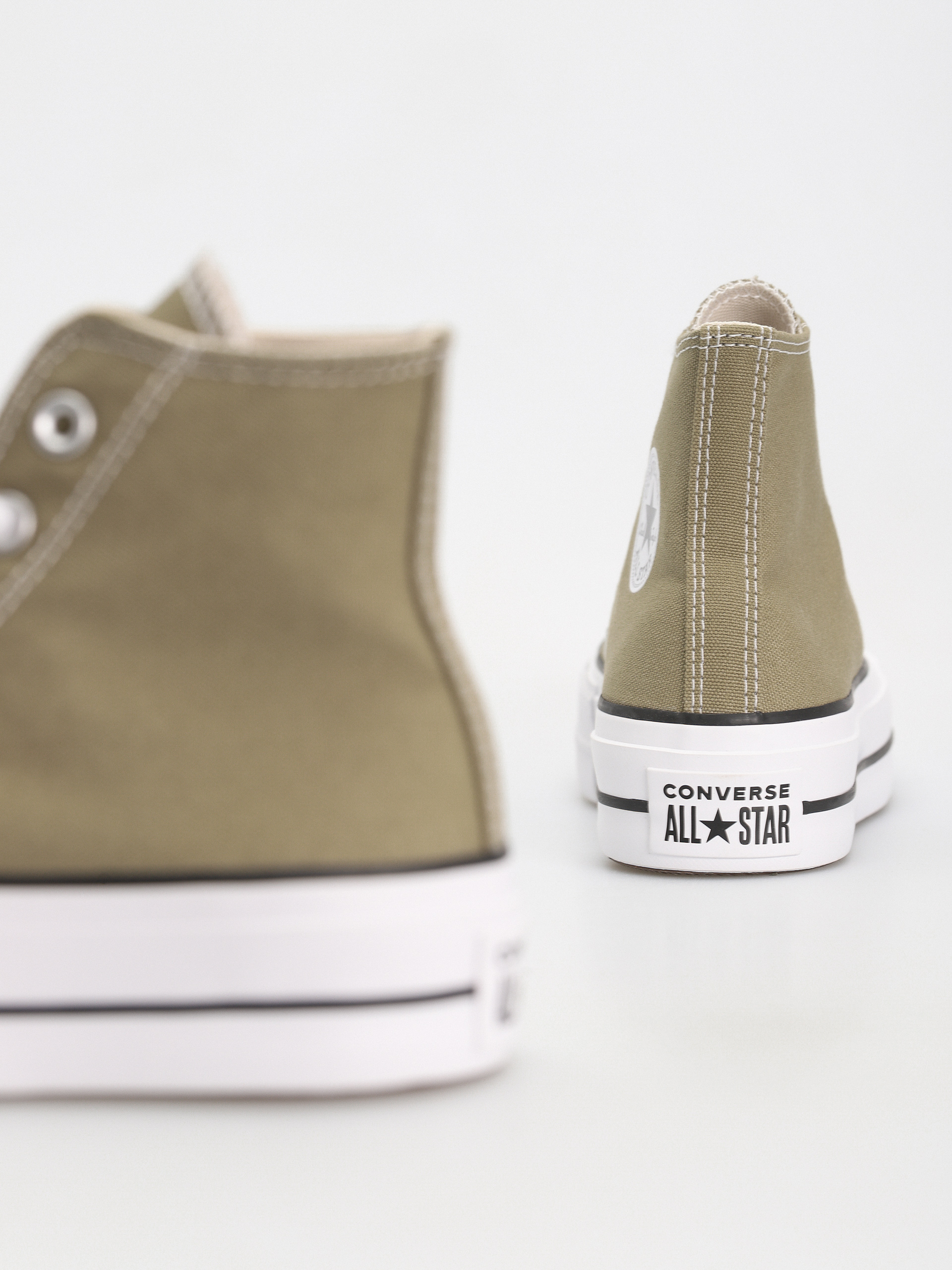 Converse Chuck Taylor All Star Lift Hi Wmn Chucks (olive/white)