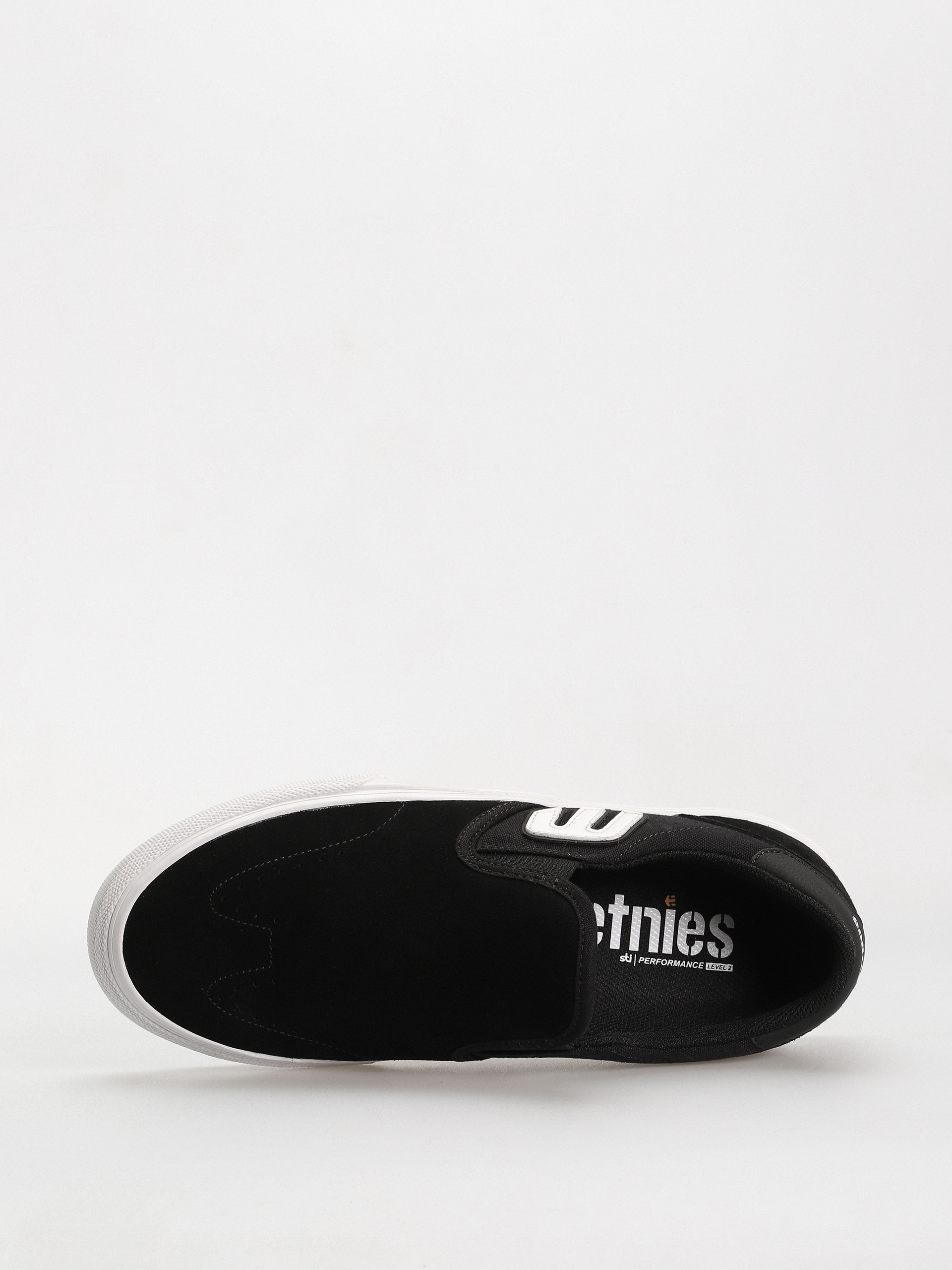 Etnies Lo Cut Slip Shoes (black/white)