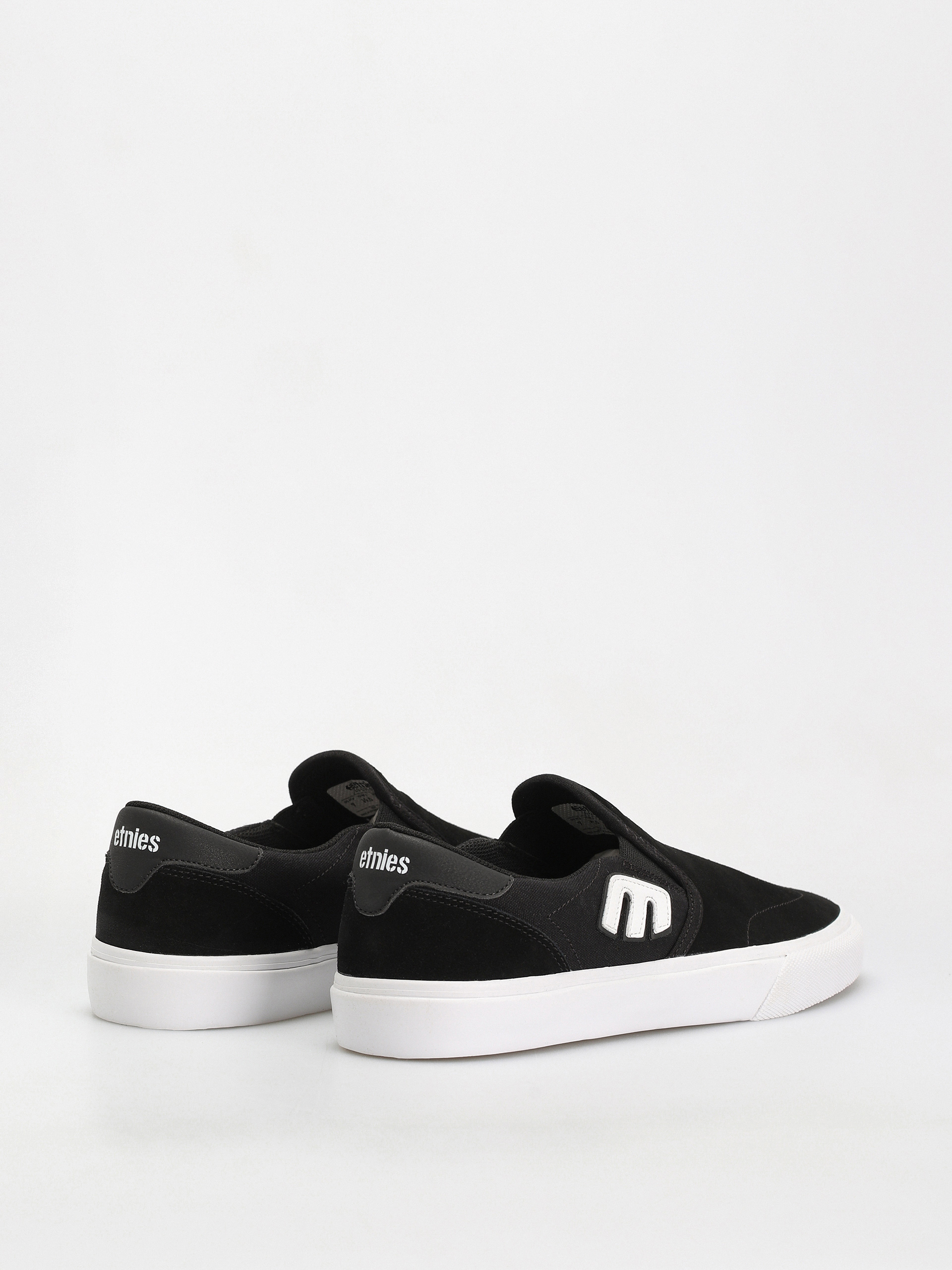 Etnies Lo Cut Slip Shoes (black/white)