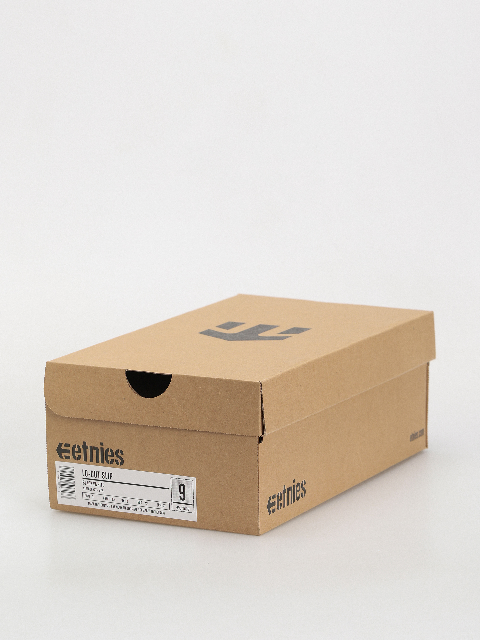 Etnies Lo Cut Slip Shoes (black/white)