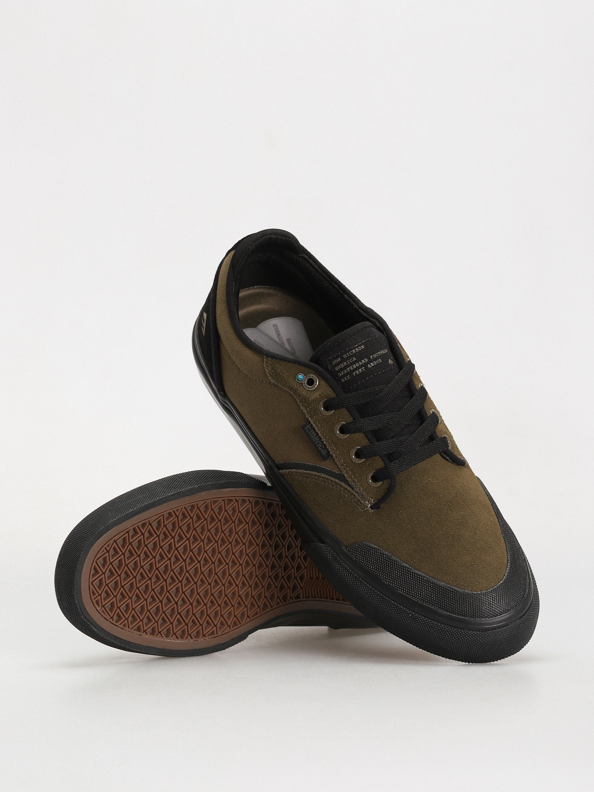 Emerica Dickson X Six Feet Above Shoes - green (od black)
