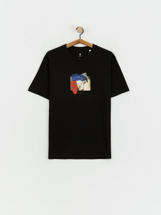 Poetic Collective Half on Half T-Shirt (black)