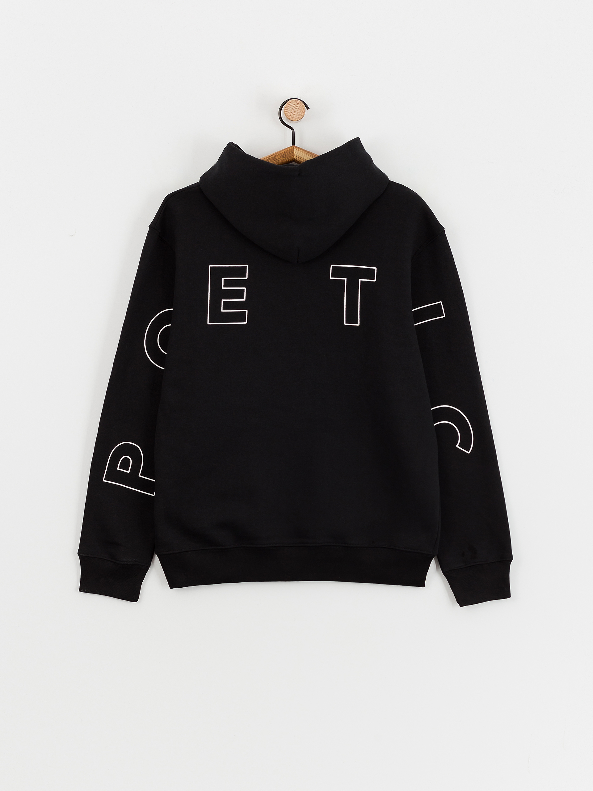 Poetic Collective Big Back Text HD Hoodie (black)