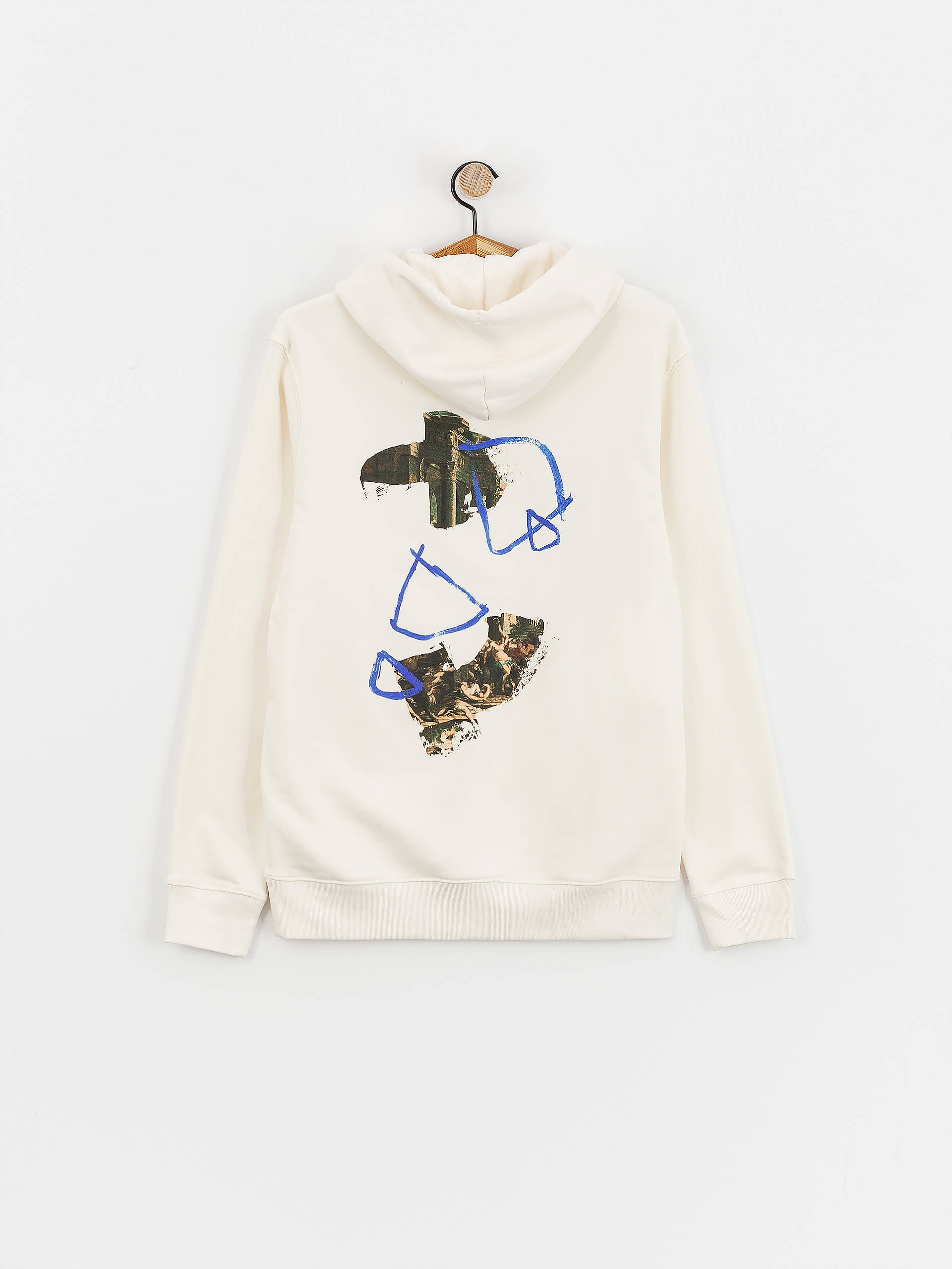 Poetic Collective Strokes HD Hoodie (ivory)