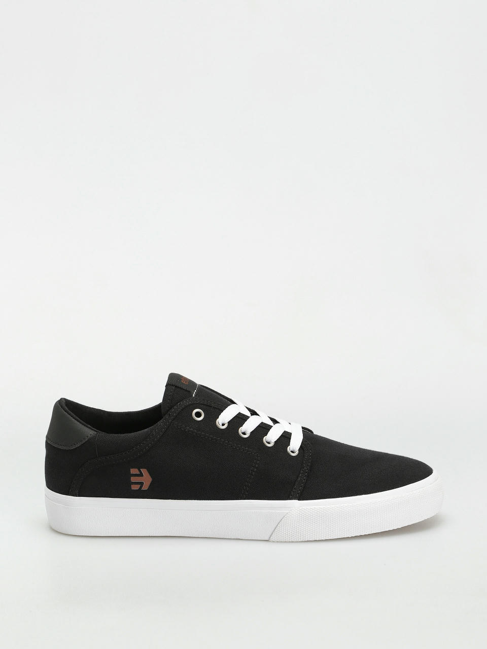 Etnies Barge Slim Shoes (black/white/silver)