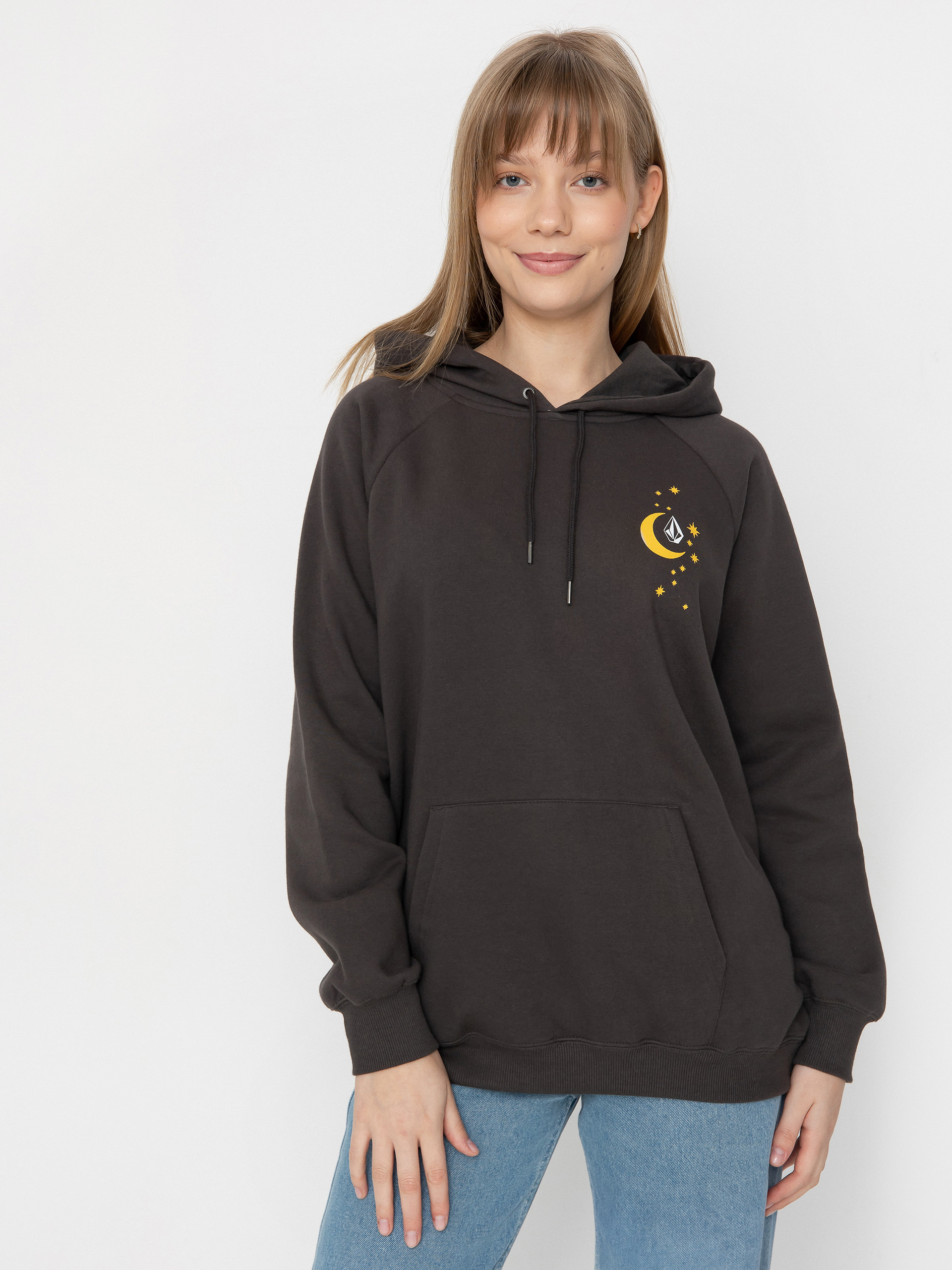 Volcom Truly Stoked Bf HD Wmn Hoodie (vintage black)